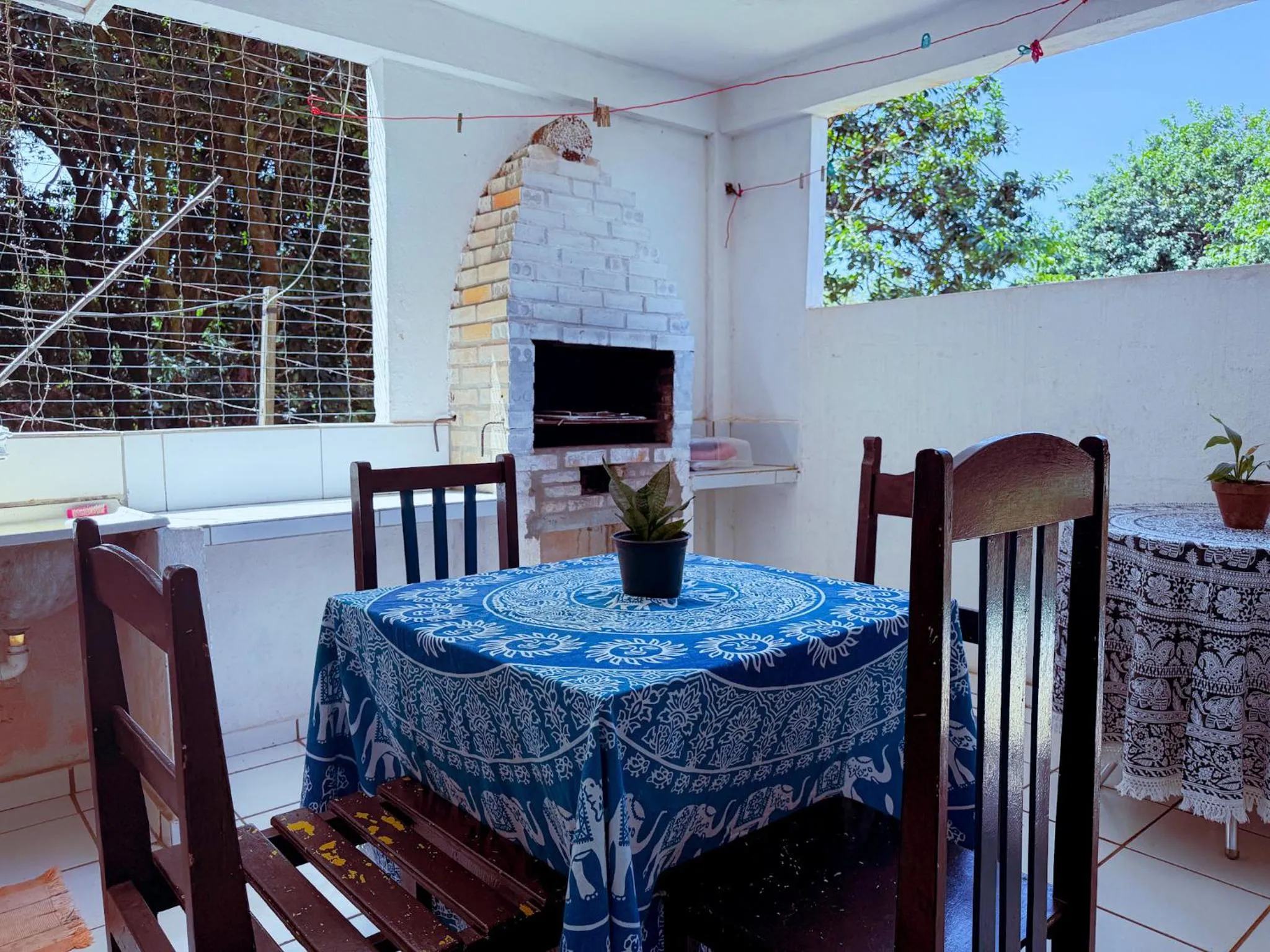 Seating area in Pousada Praia do Amor Pipa
