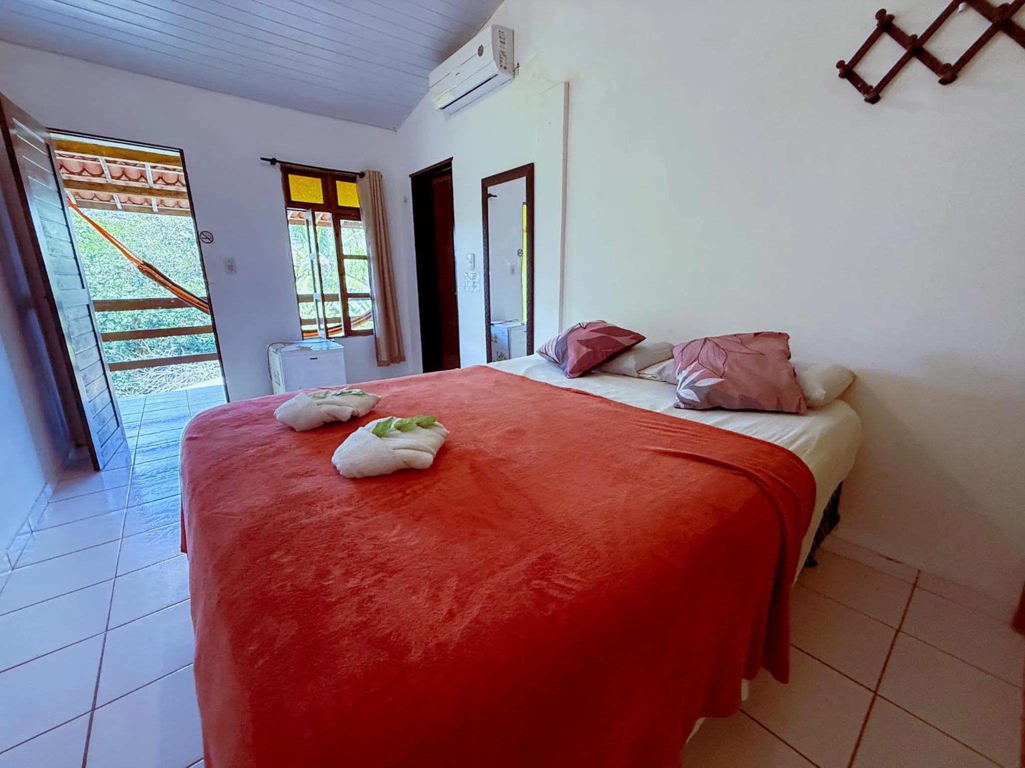 Bed in Pousada Praia do Amor Pipa