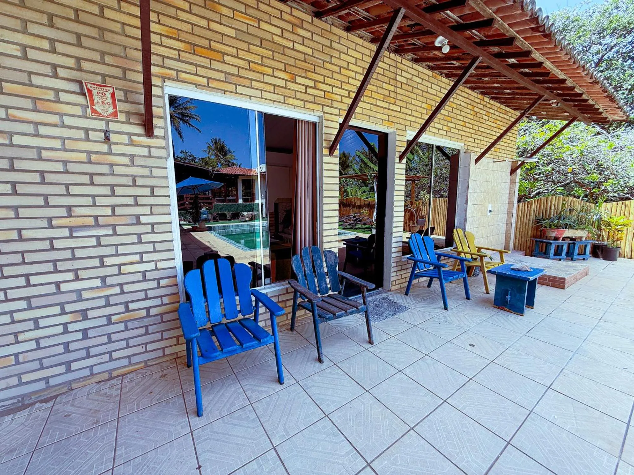 Patio in Pousada Praia do Amor Pipa