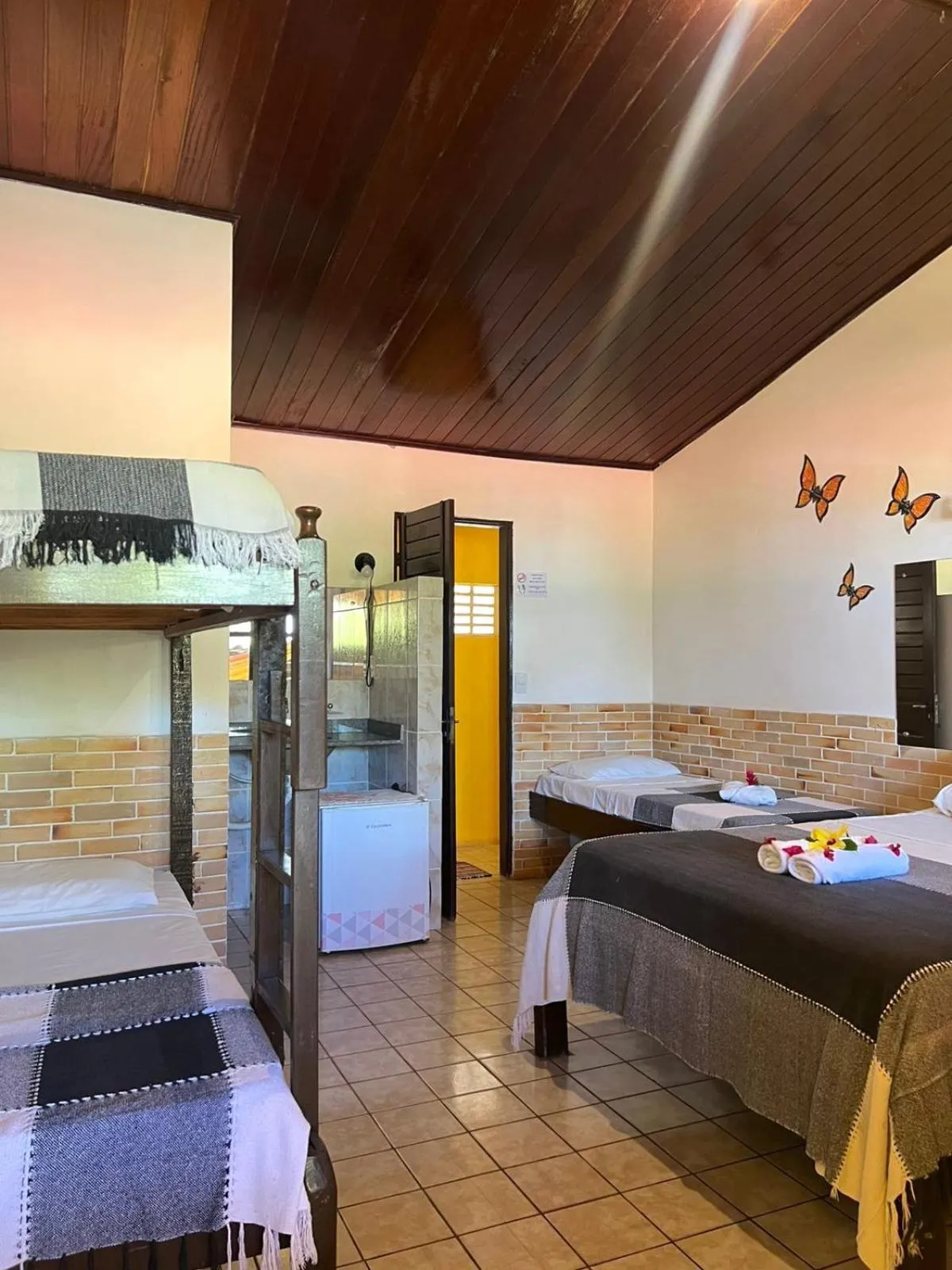 Bed in Pousada Praia do Amor Pipa