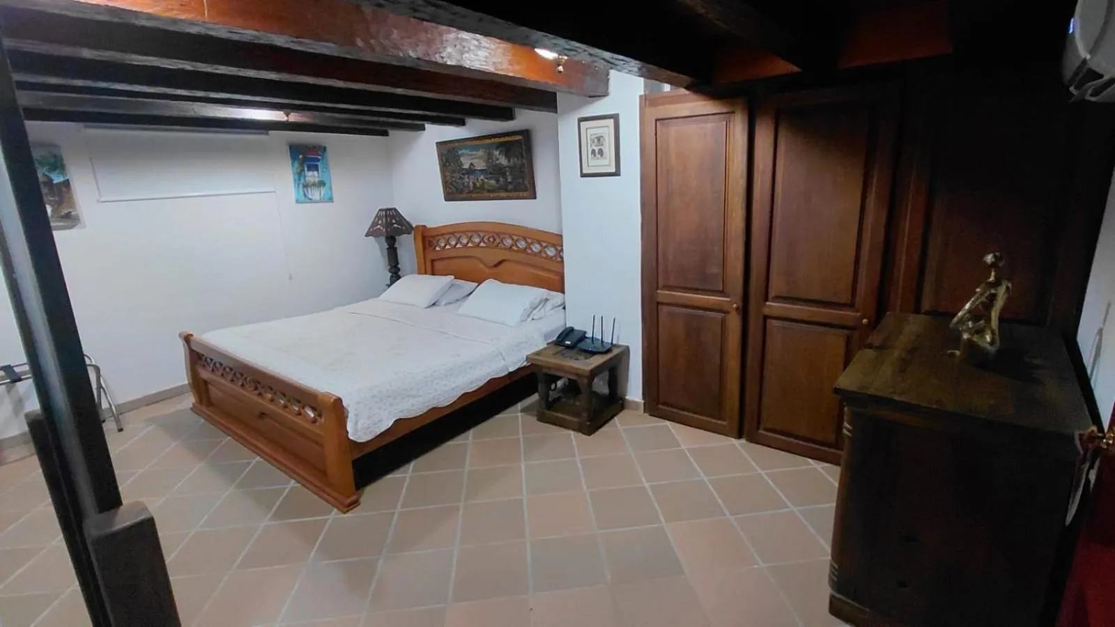 Bed in Casa India Catalina