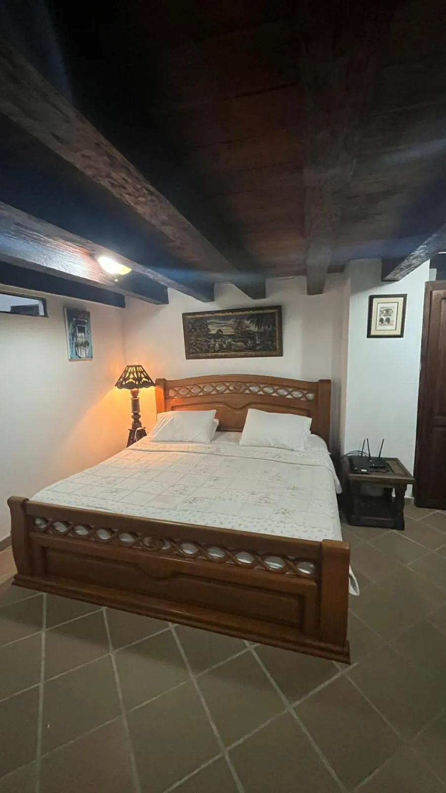 Bed in Casa India Catalina