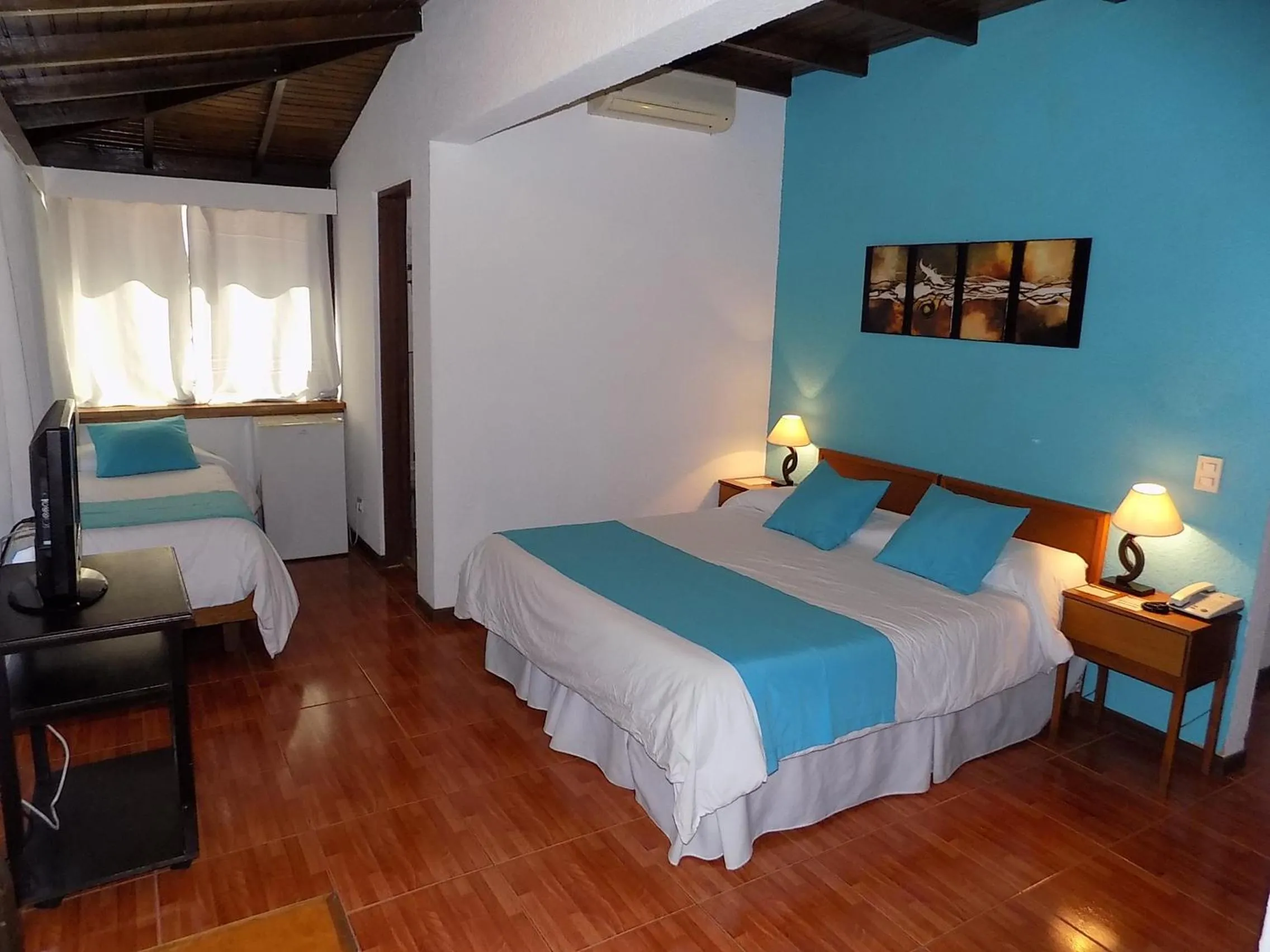 Bed in Hotel Concorde