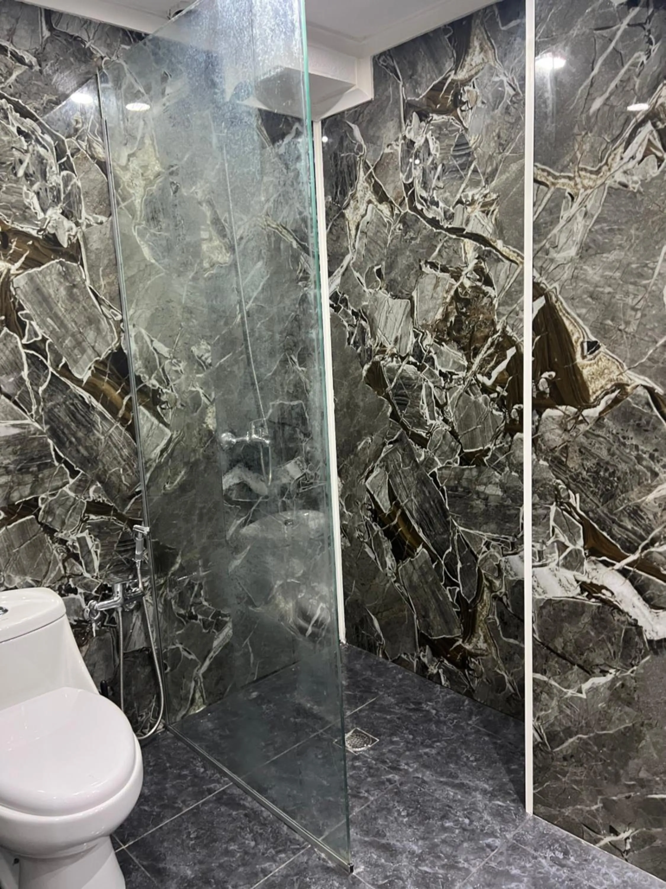 Shower in Hotel Concorde