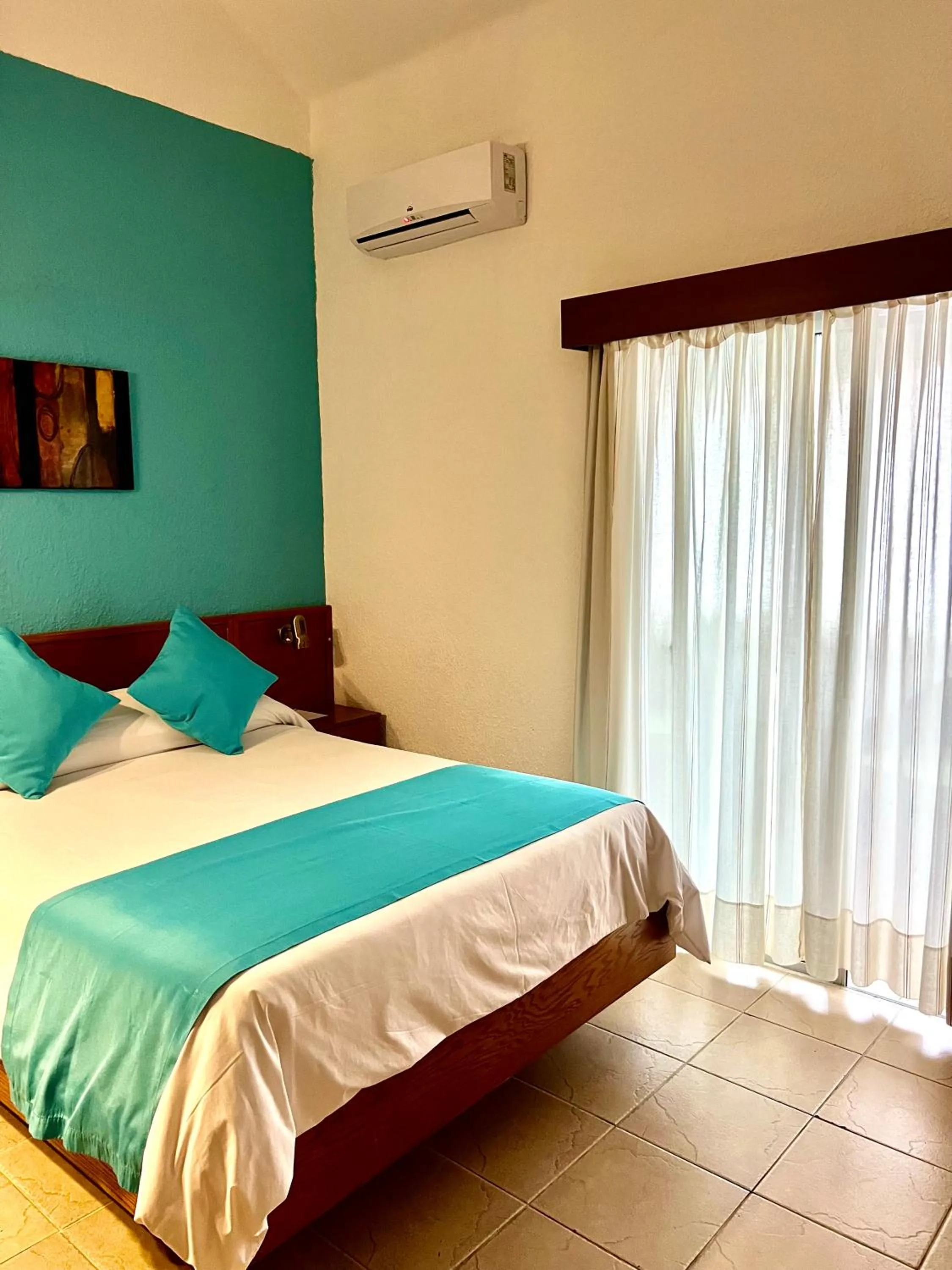 Bed in Hotel Concorde