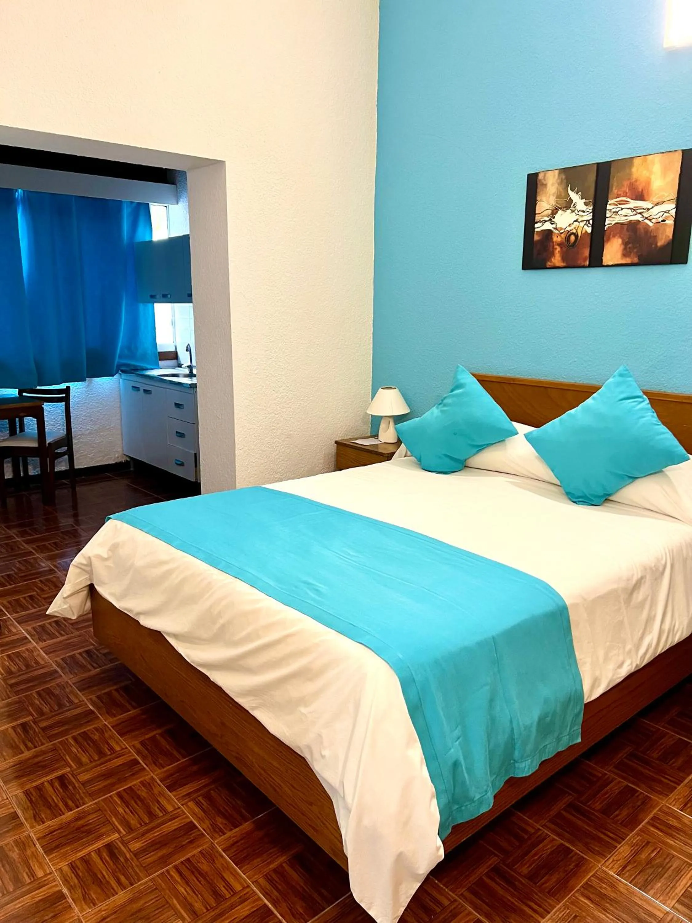 Bed in Hotel Concorde