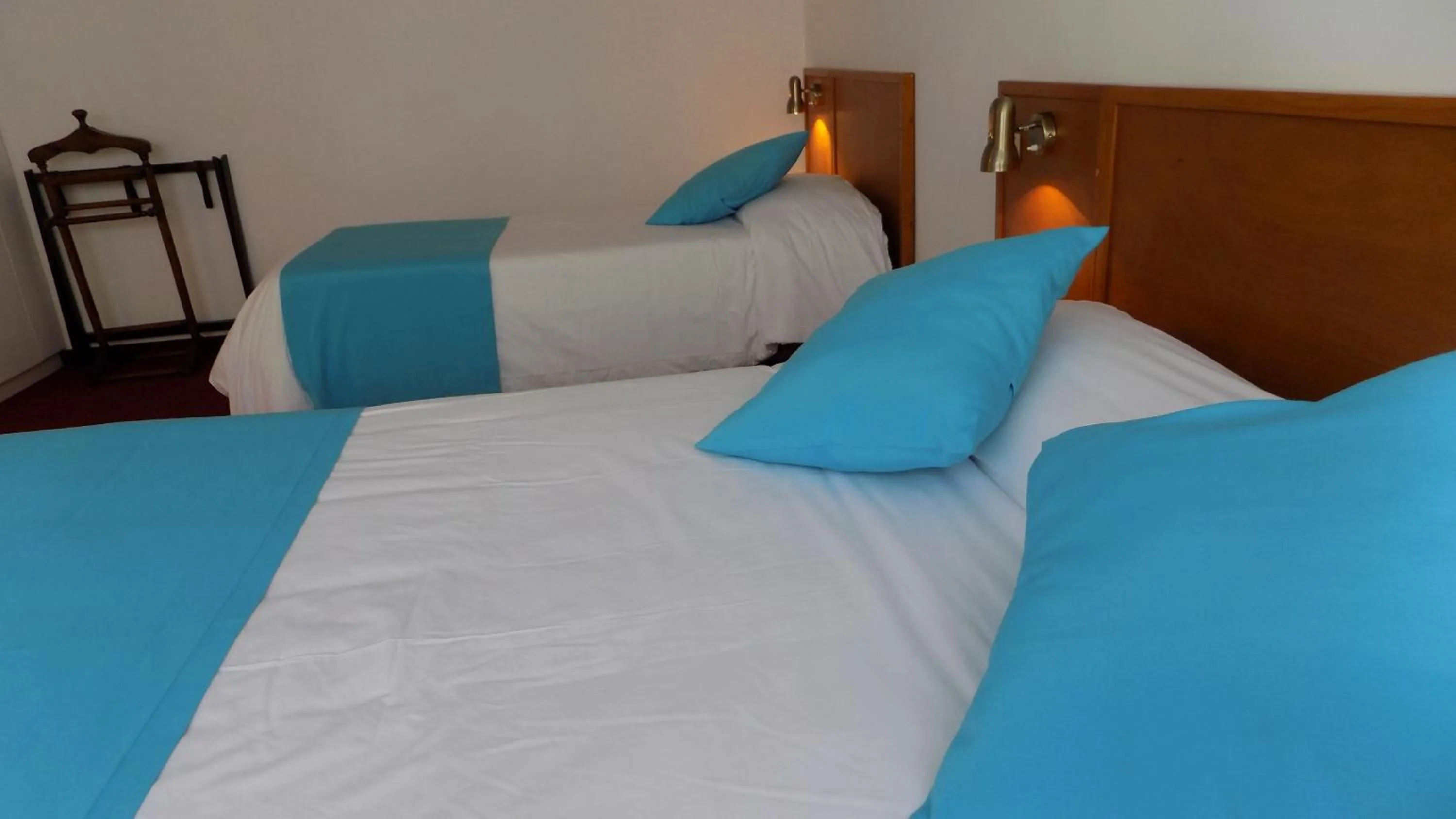 Bed in Hotel Concorde