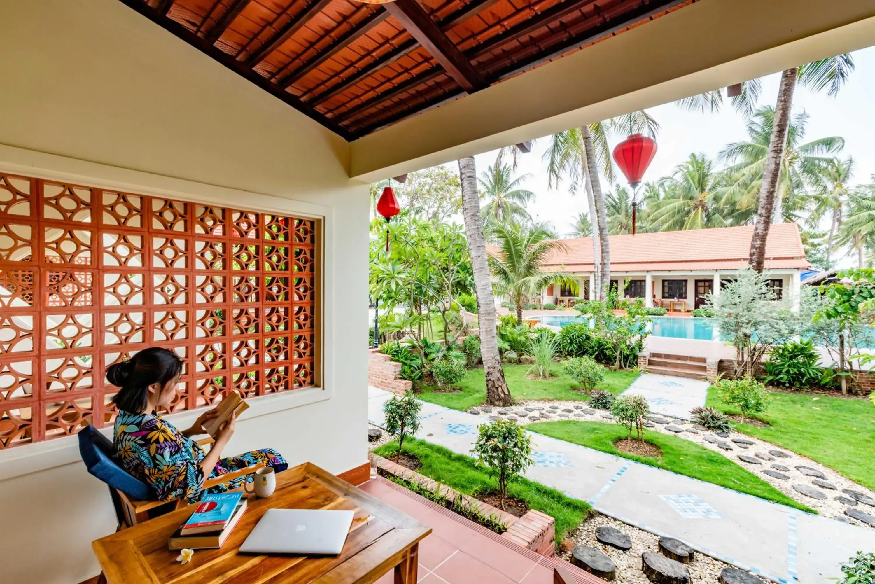Pool view in Hula Hula Seafront Phu Quoc Pool view in Hula Hula Seafront Phu Quoc
