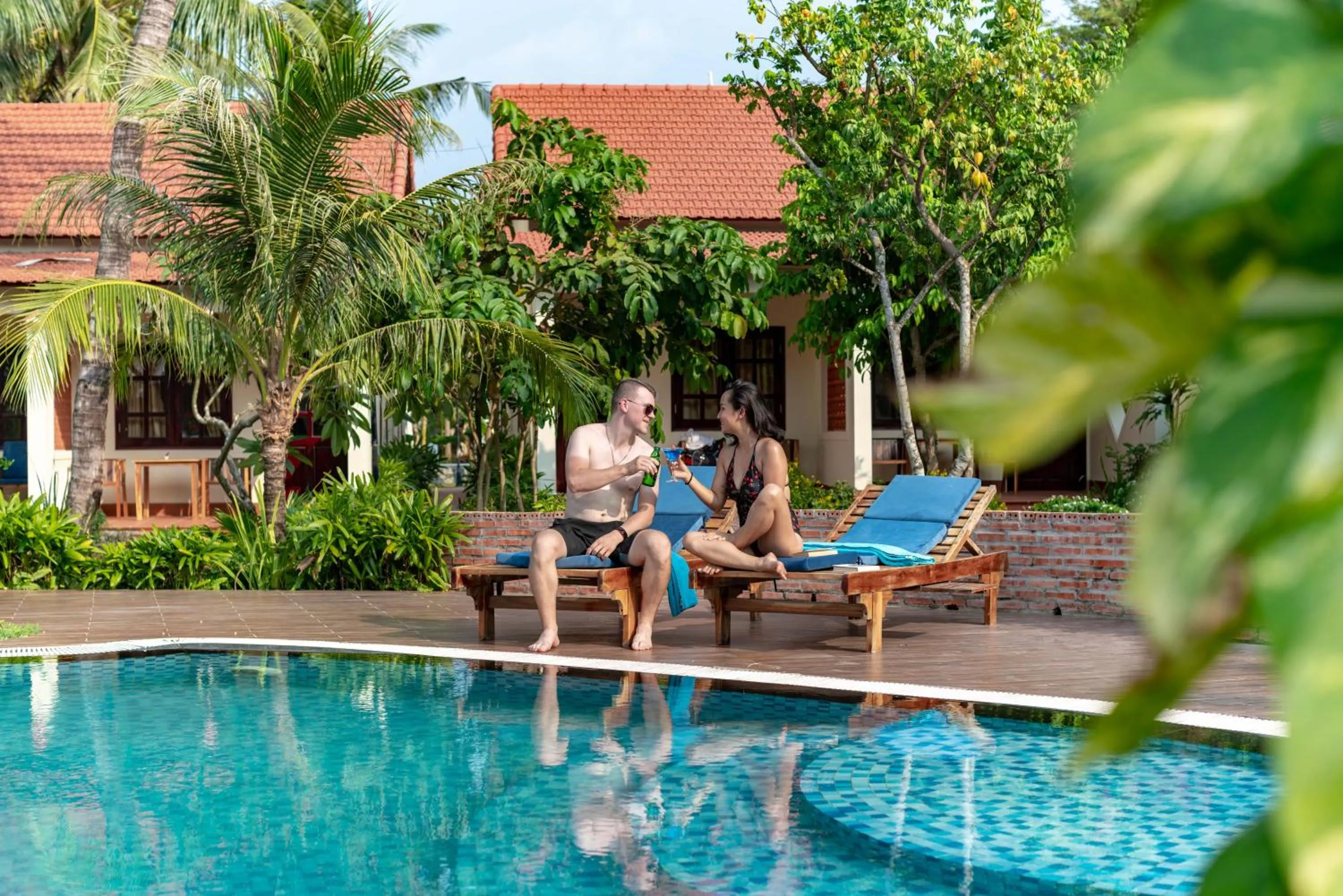 Swimming pool in Hula Hula Seafront Phu Quoc