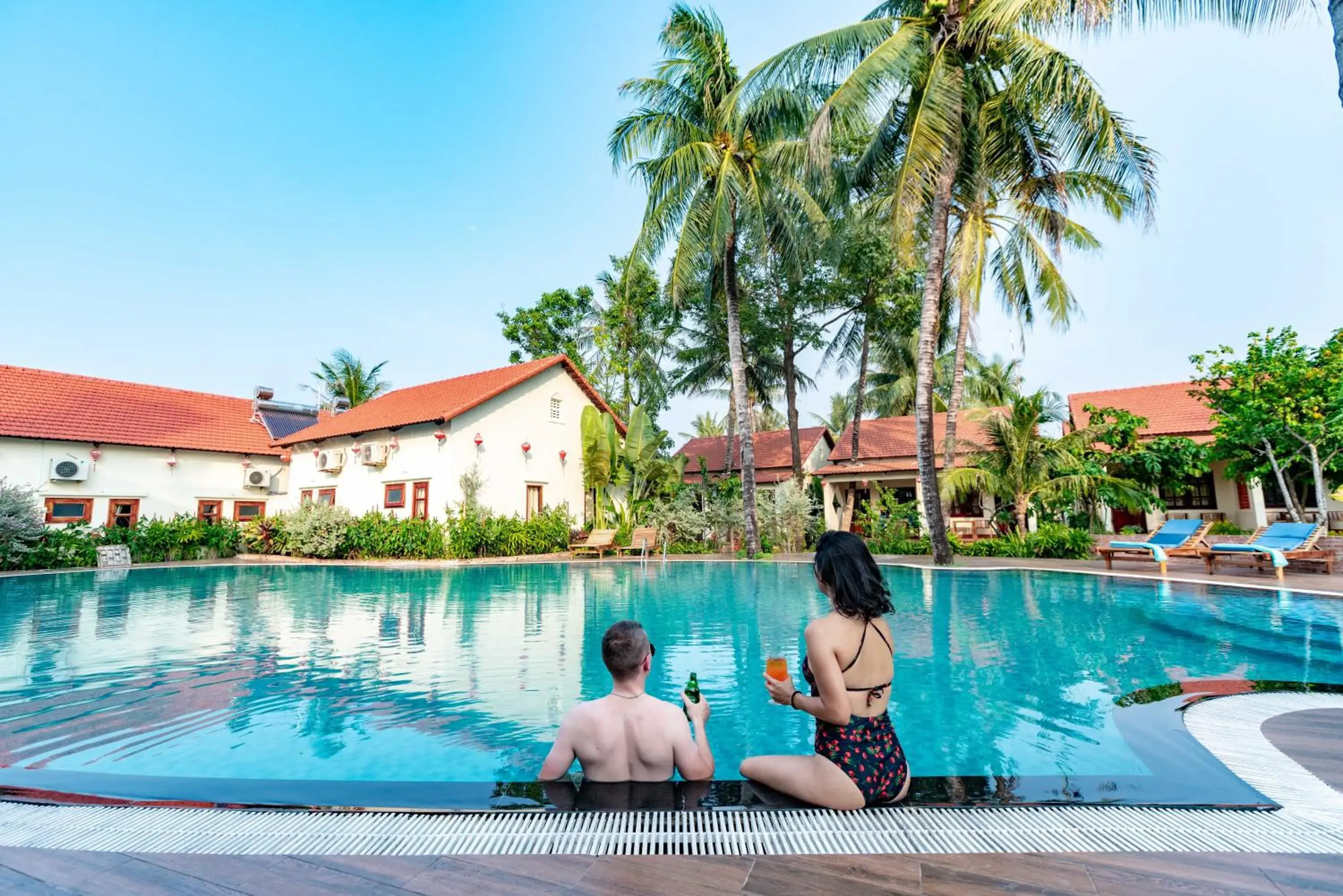 Swimming pool in Hula Hula Seafront Phu Quoc Swimming pool in Hula Hula Seafront Phu Quoc