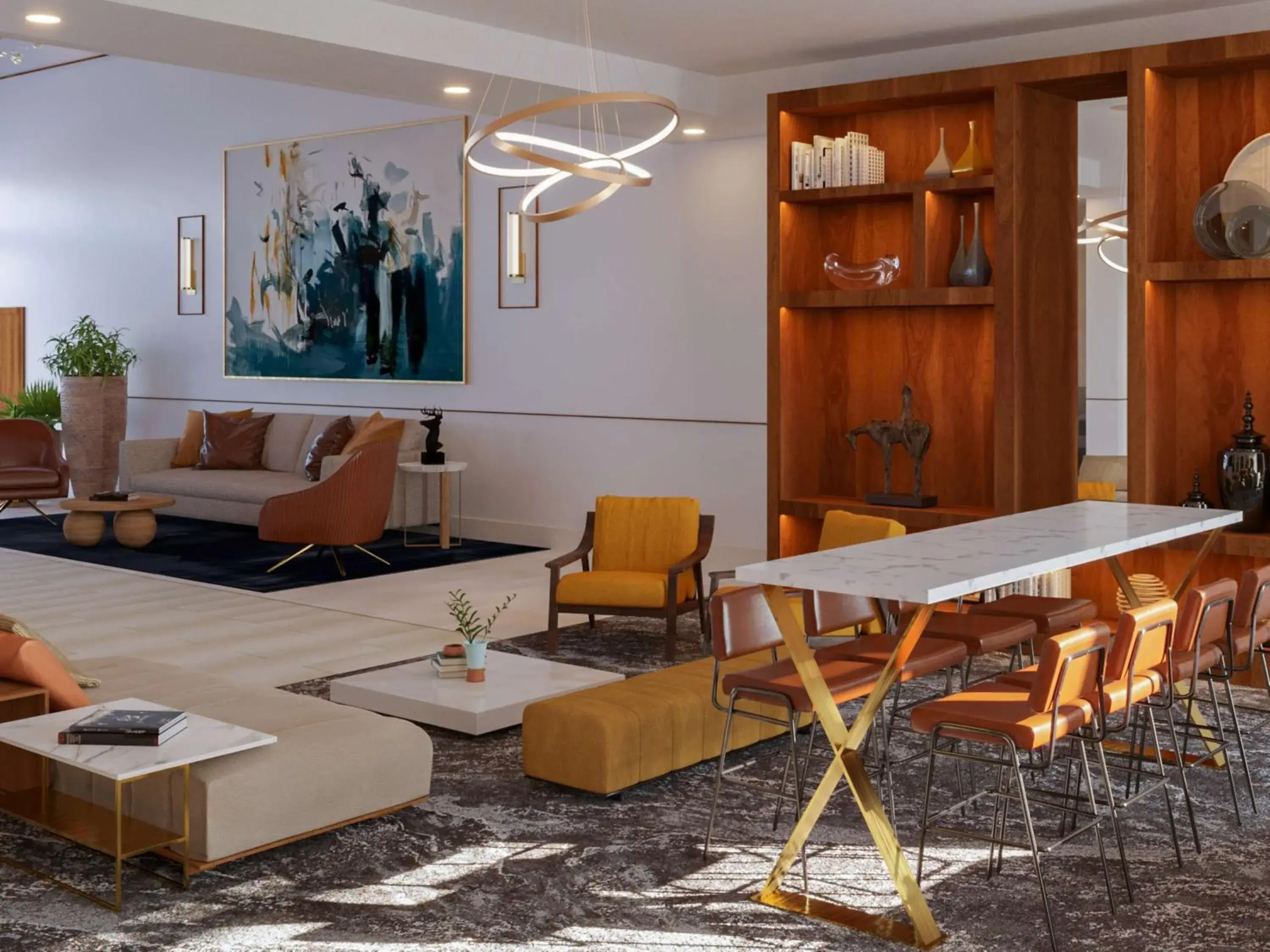 Lobby or reception in DoubleTree by Hilton Houston Westchase Lobby or reception in DoubleTree by Hilton Houston Westchase