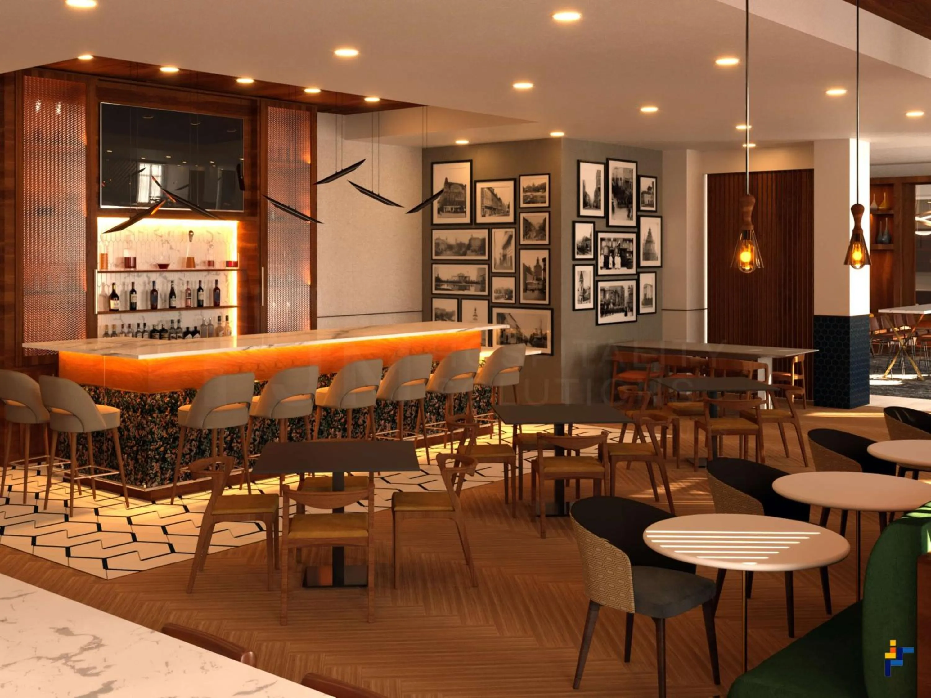 Lounge or bar in DoubleTree by Hilton Houston Westchase