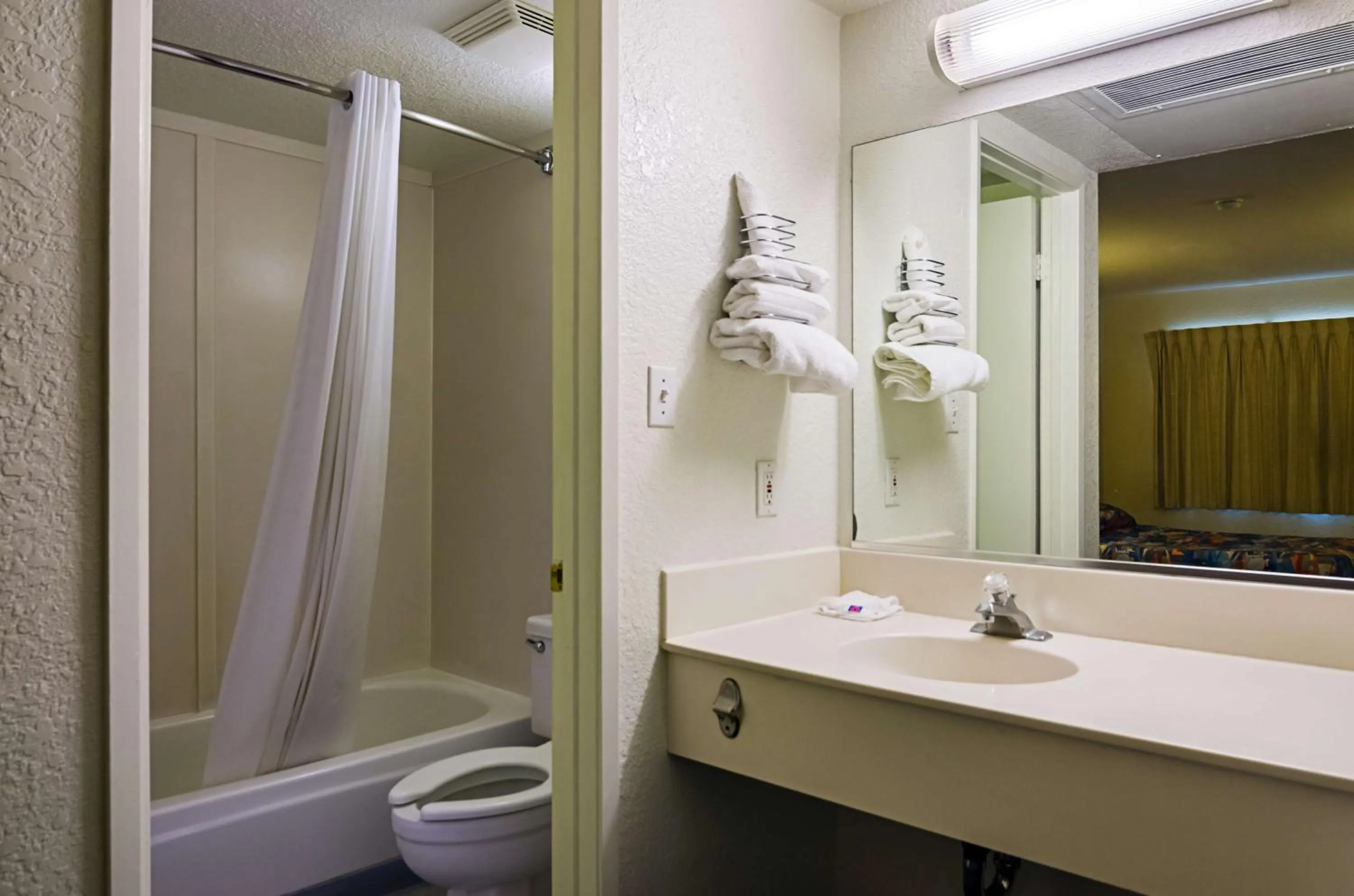 Toilet in Motel 6-Barstow, CA