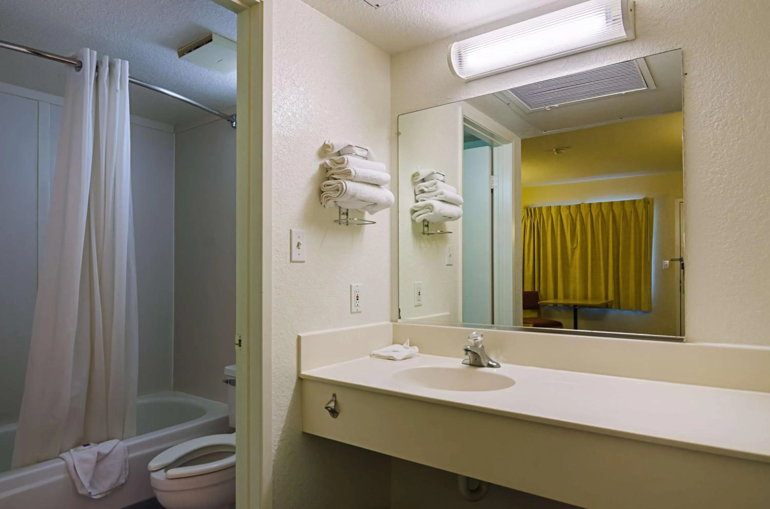 Toilet in Motel 6-Barstow, CA