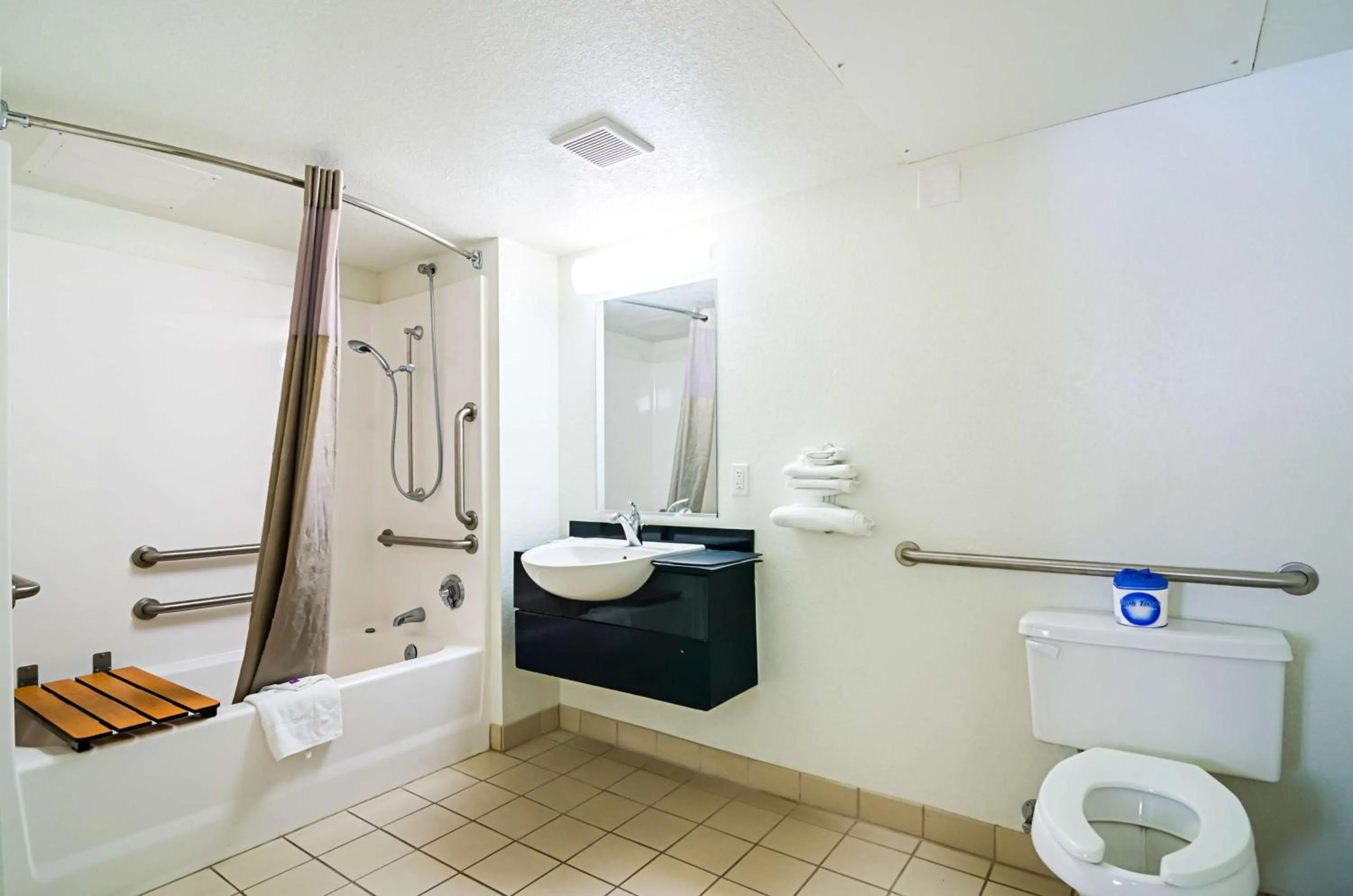 Toilet in Motel 6-Barstow, CA
