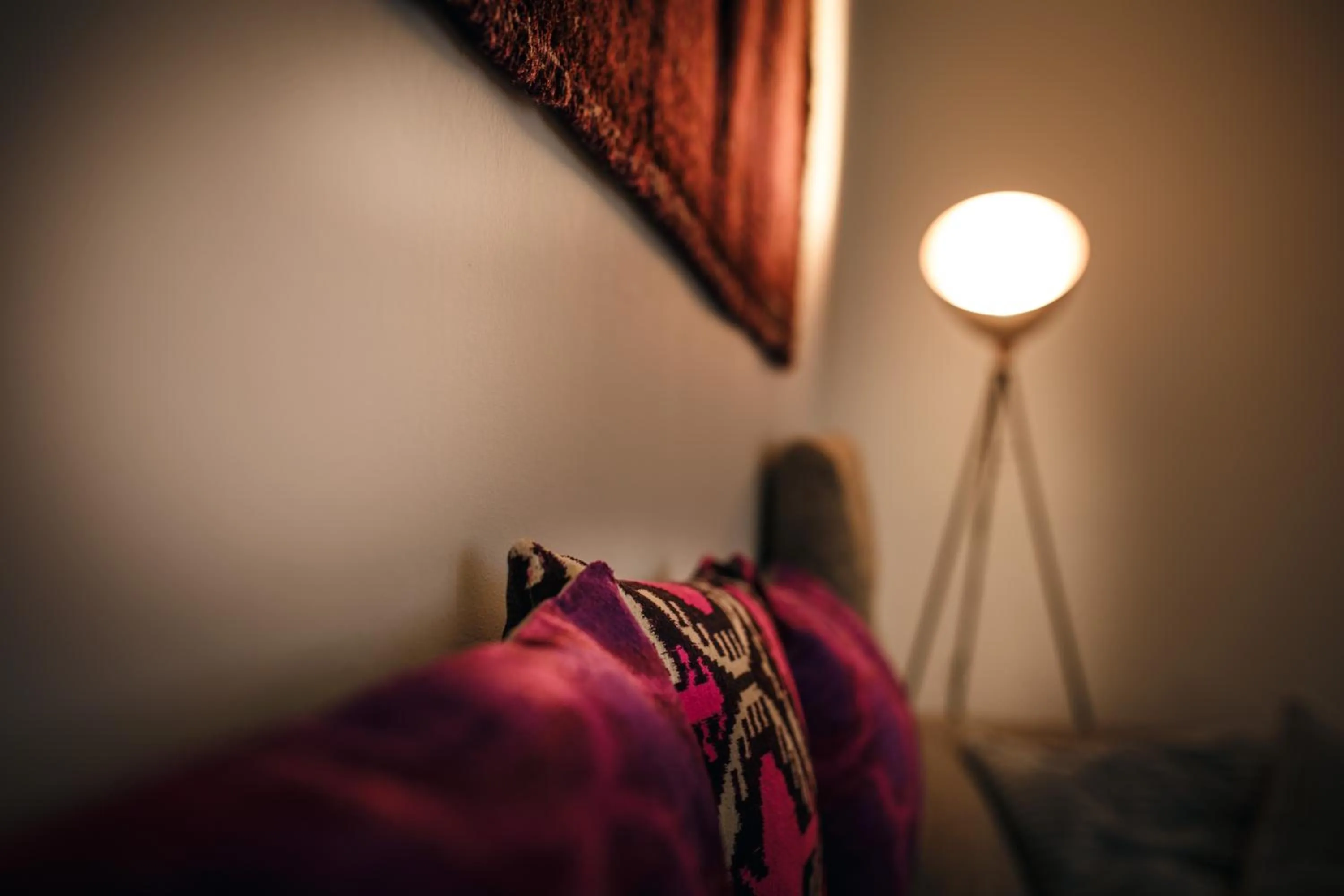 Living room, Bed in The Temple