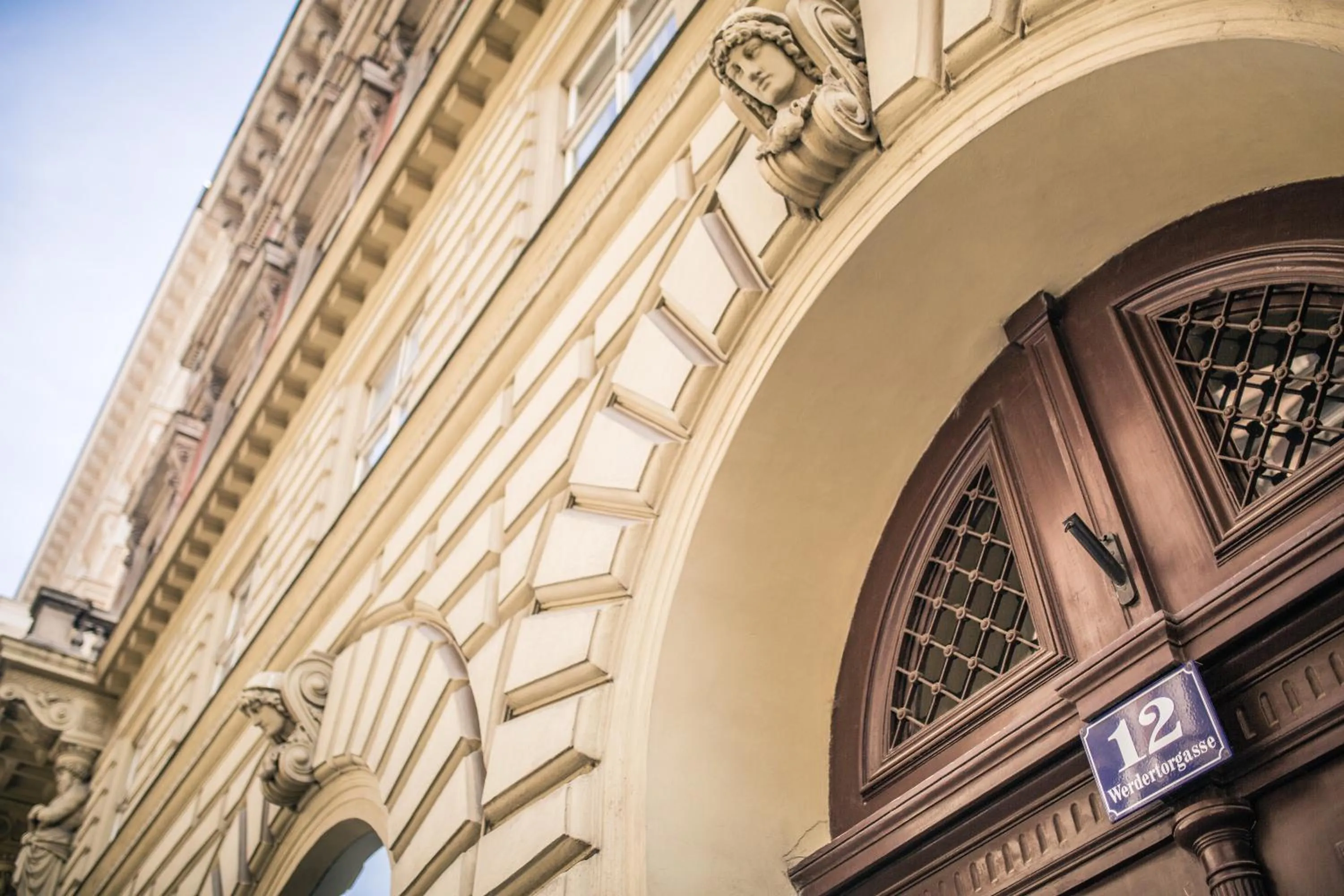 Facade/entrance in The Temple