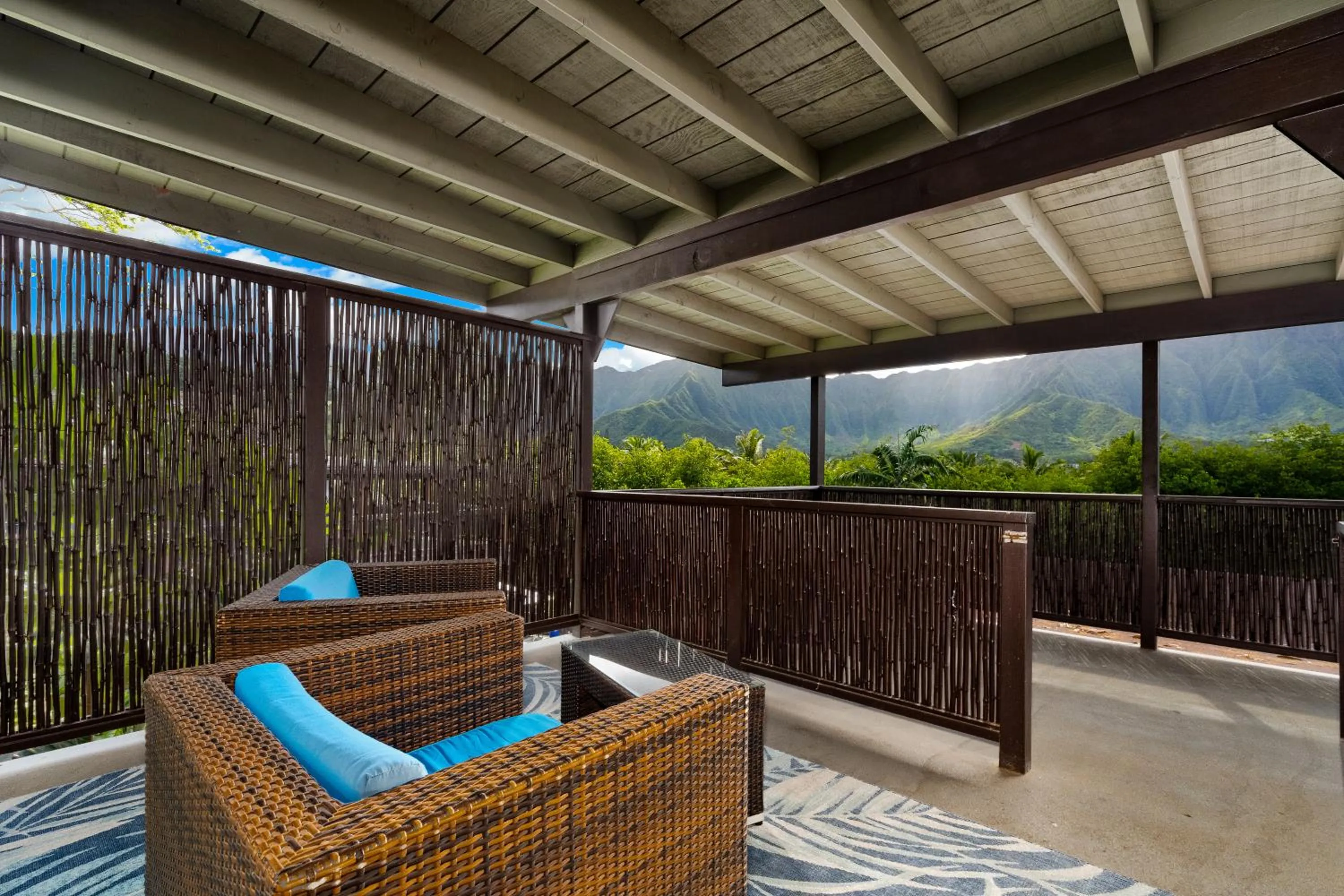 Patio in Paradise Bay Resort