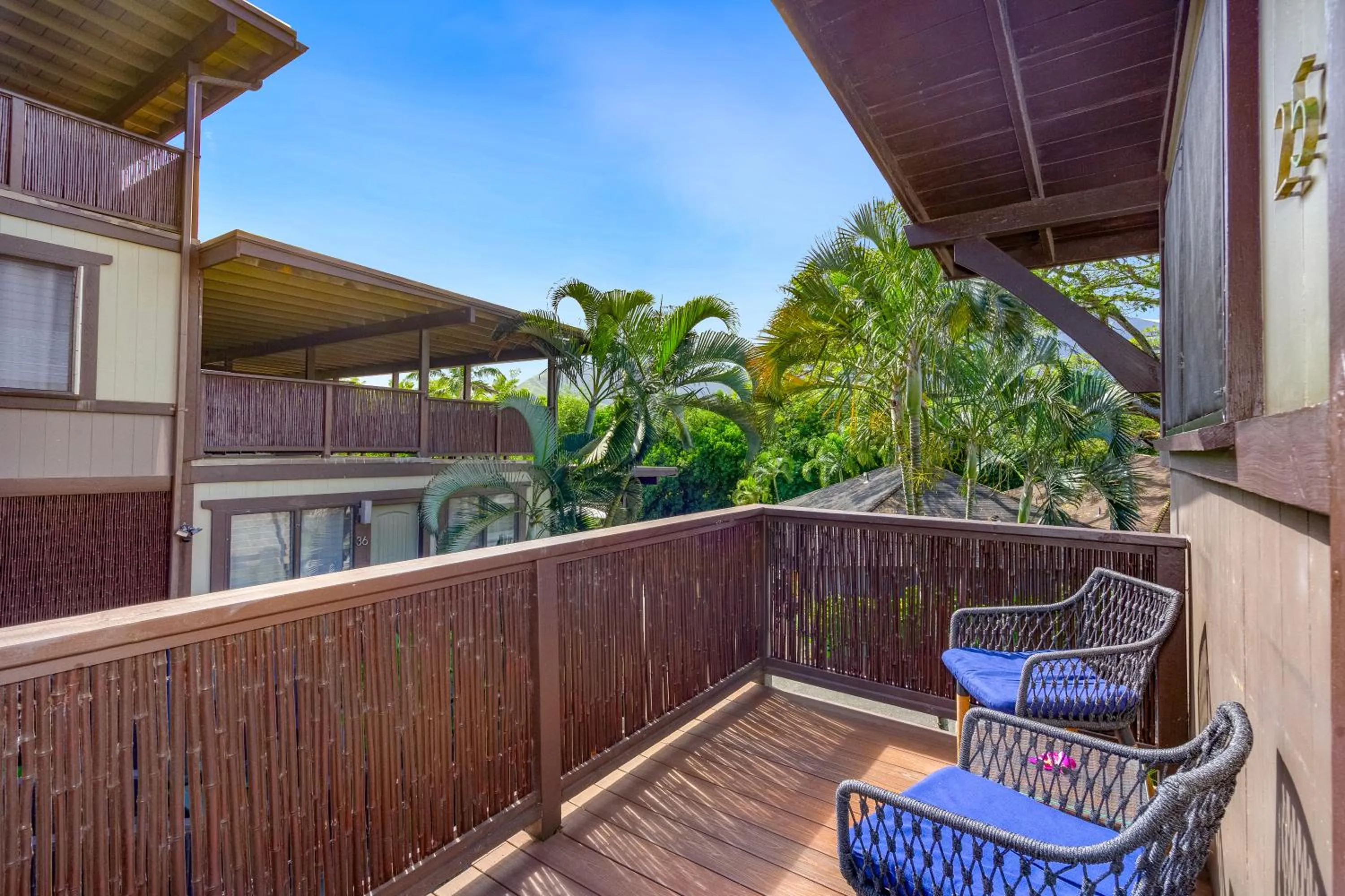 Patio in Paradise Bay Resort
