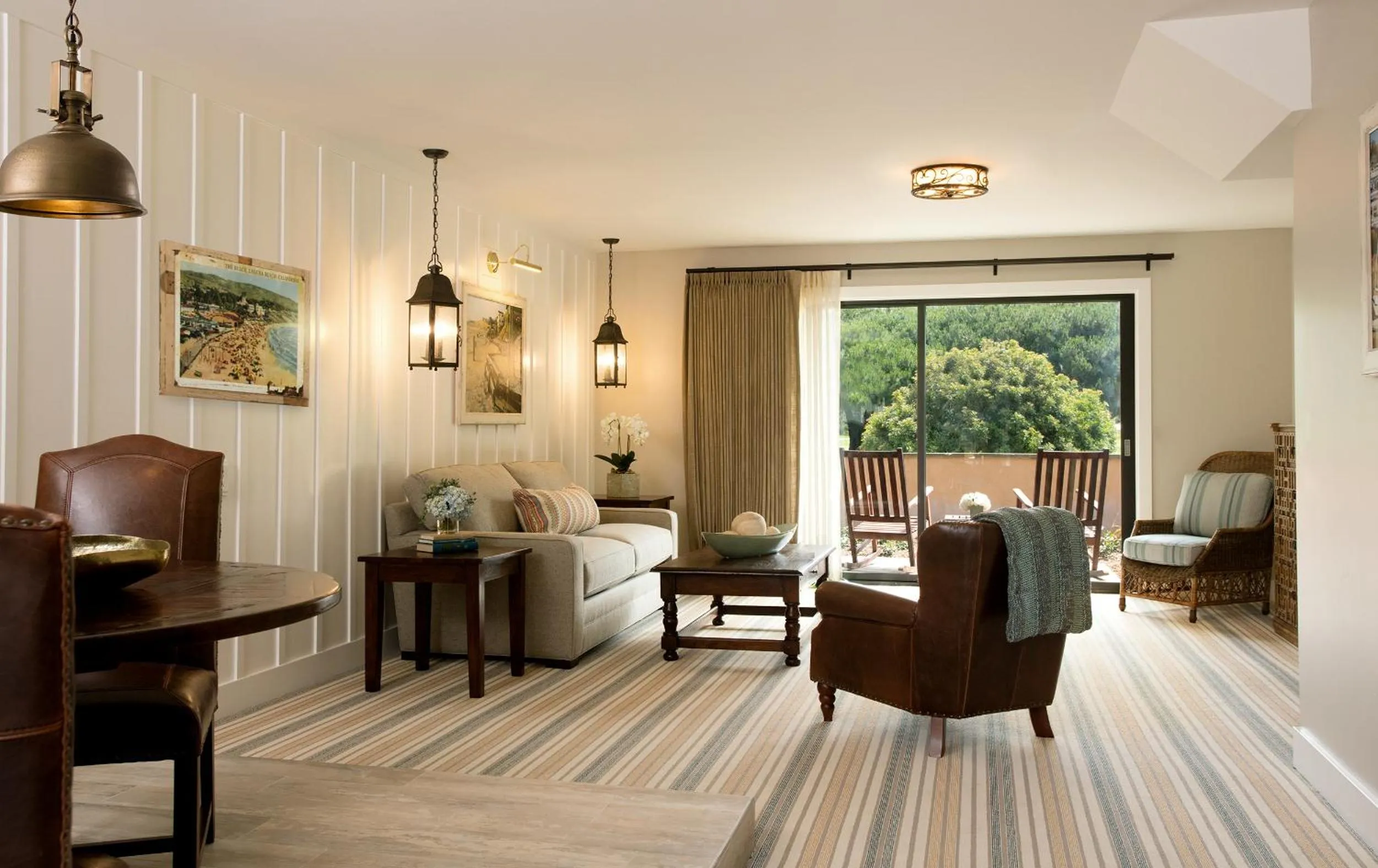 Decorative detail in The Ranch at Laguna Beach