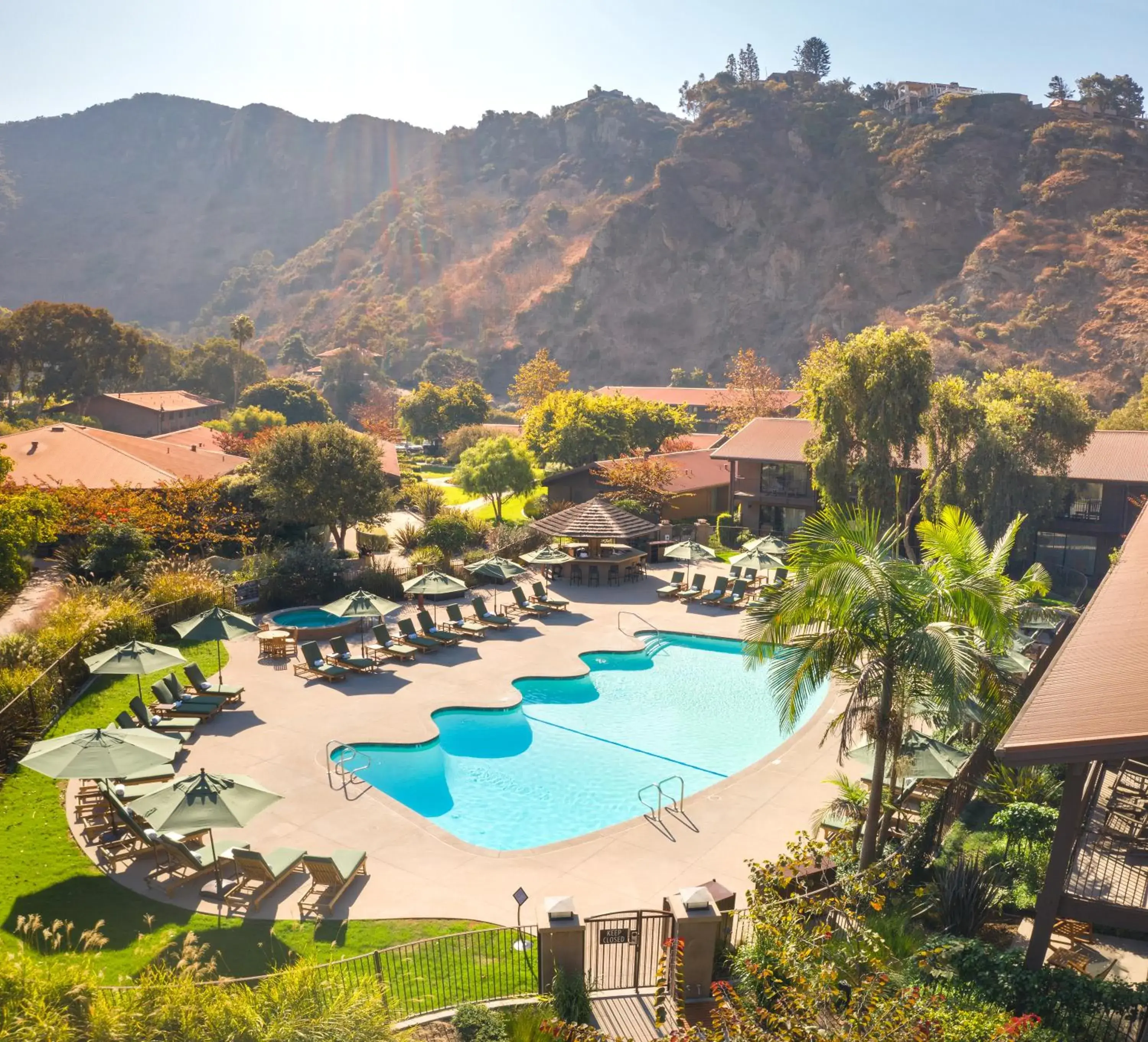 Swimming pool in The Ranch at Laguna Beach Swimming pool in The Ranch at Laguna Beach