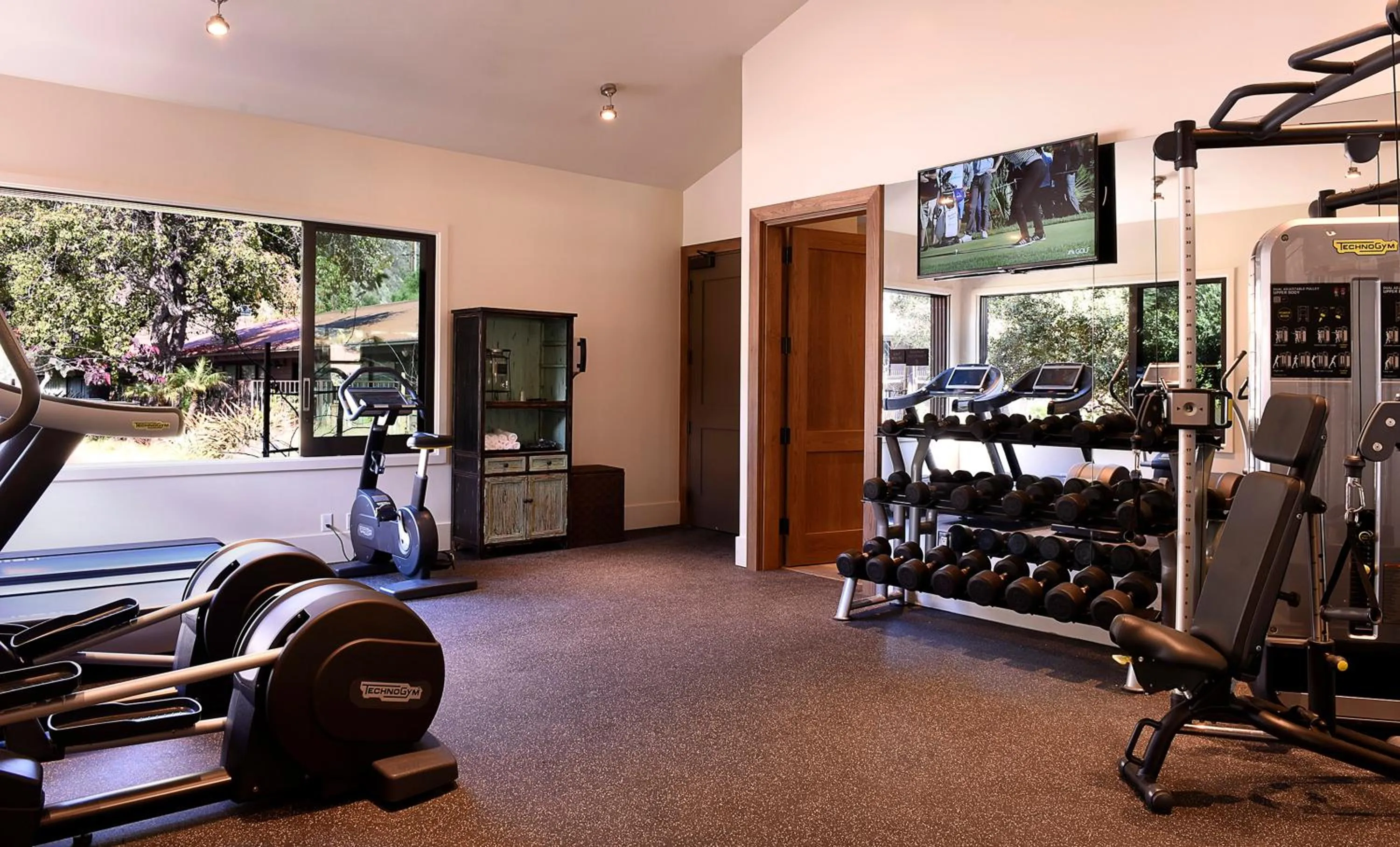 Fitness centre/facilities in The Ranch at Laguna Beach
