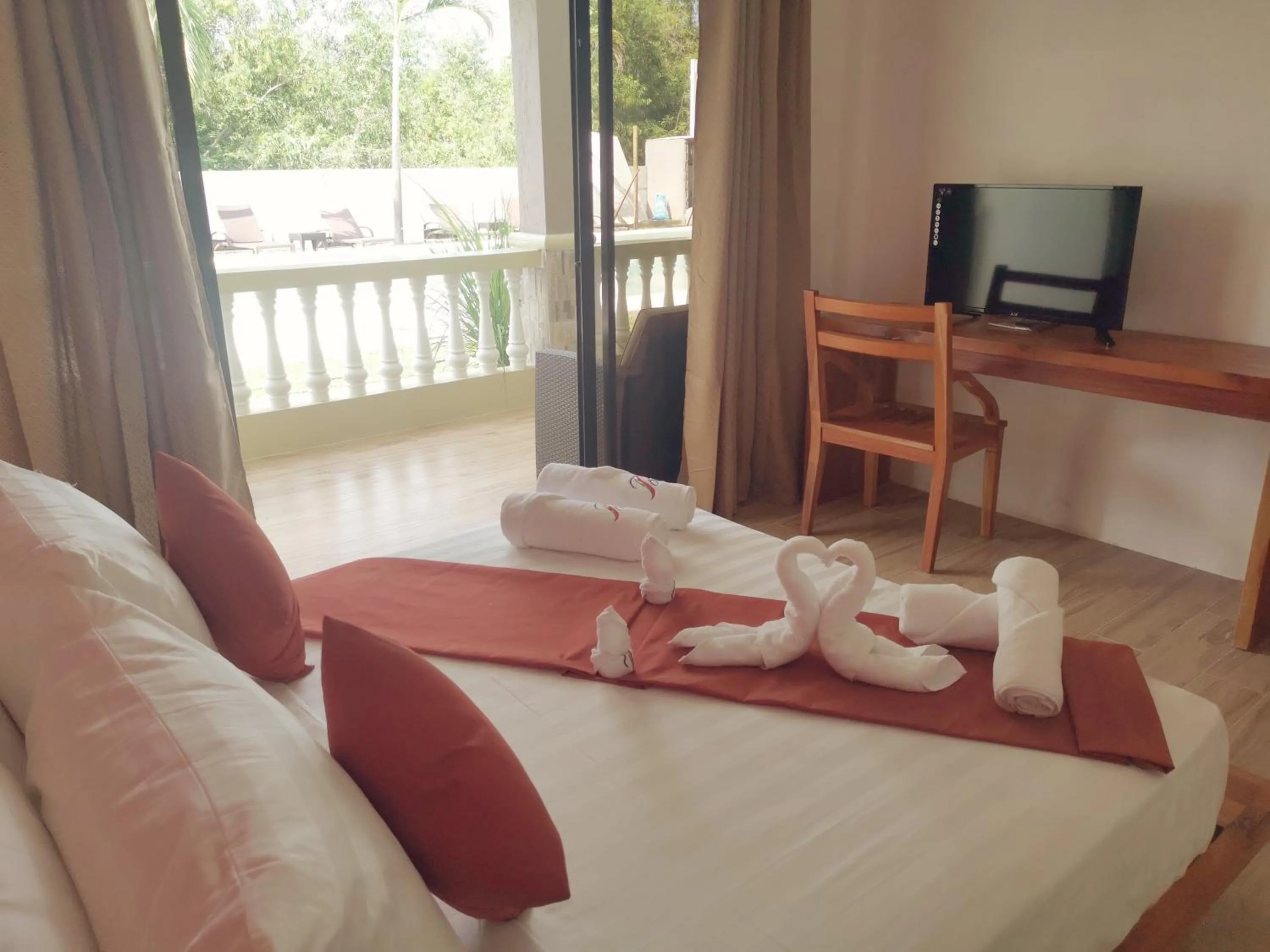 Bedroom, Bed in Portofino Panglao Bohol