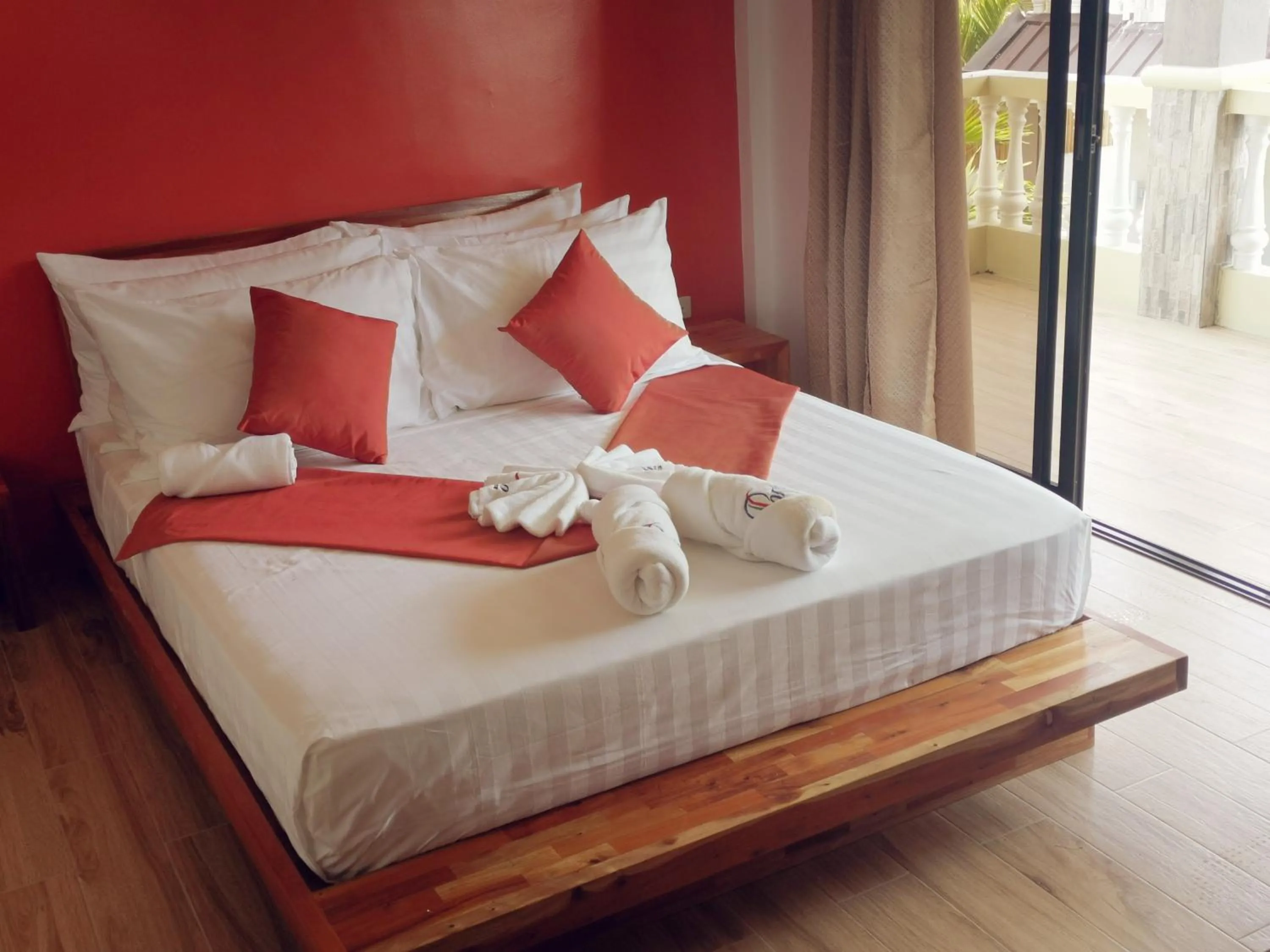 Property building, Bed in Portofino Panglao Bohol