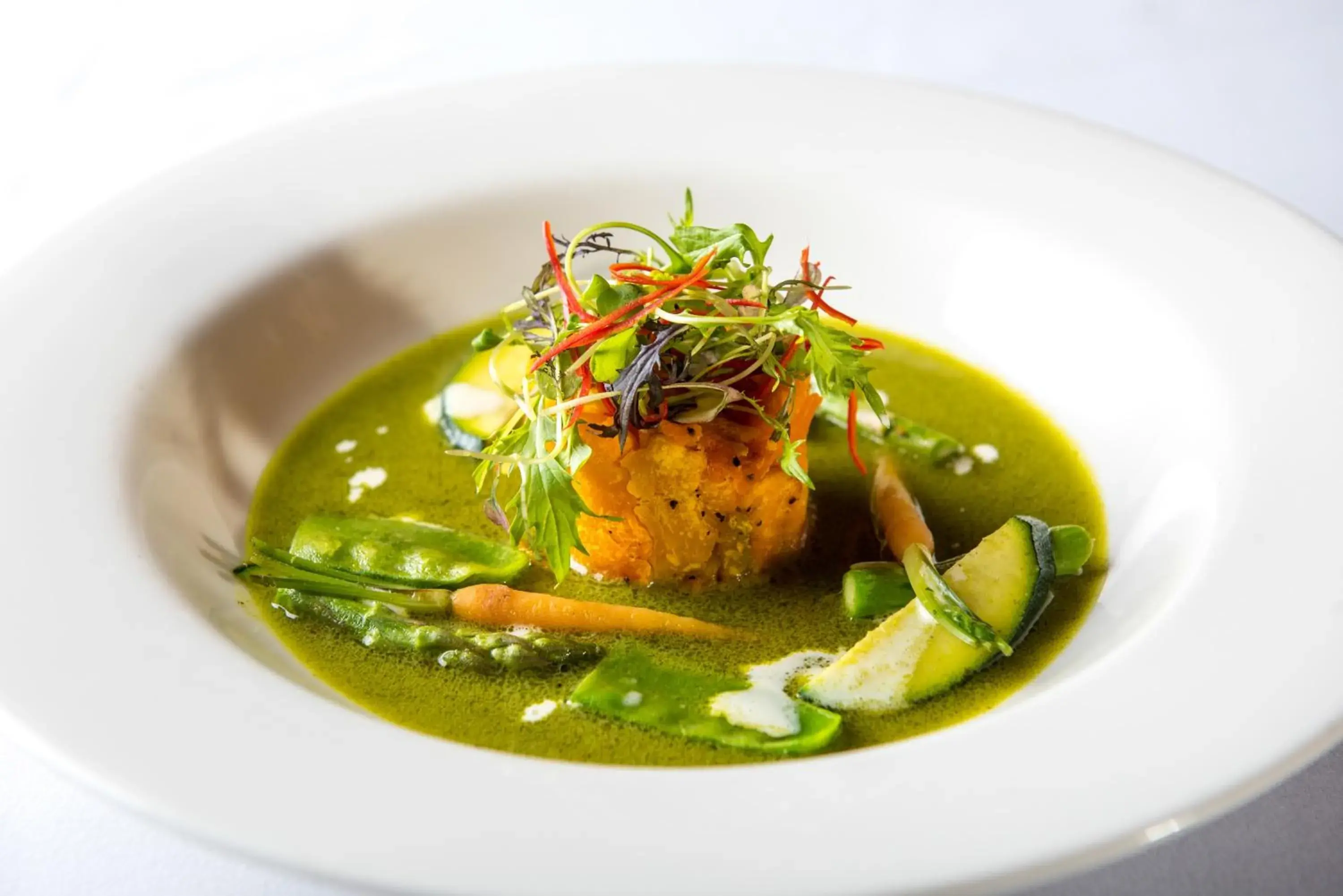 Food close-up in Cradle Mountain Hotel Food close-up in Cradle Mountain Hotel