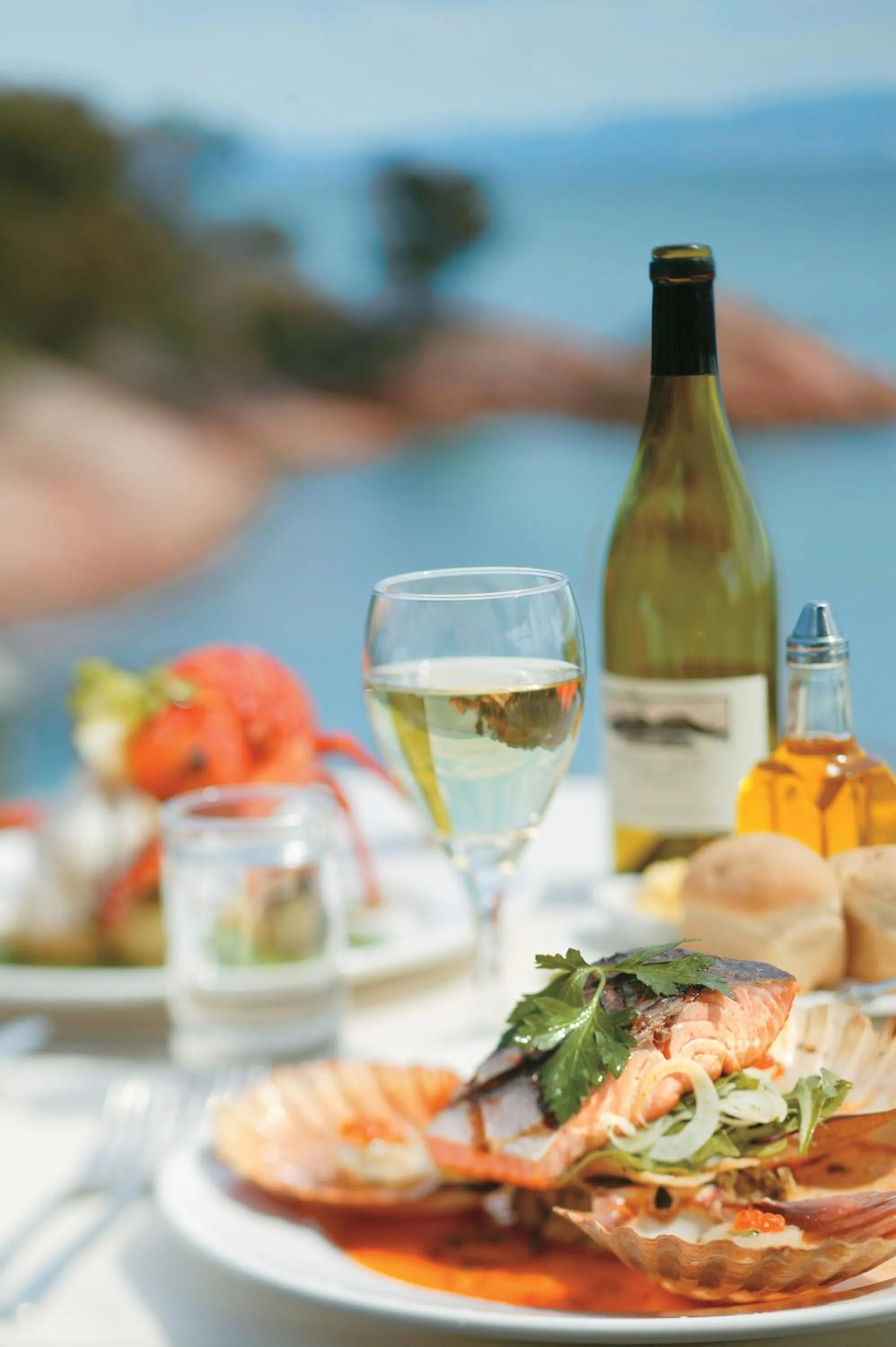 Food in Freycinet Lodge