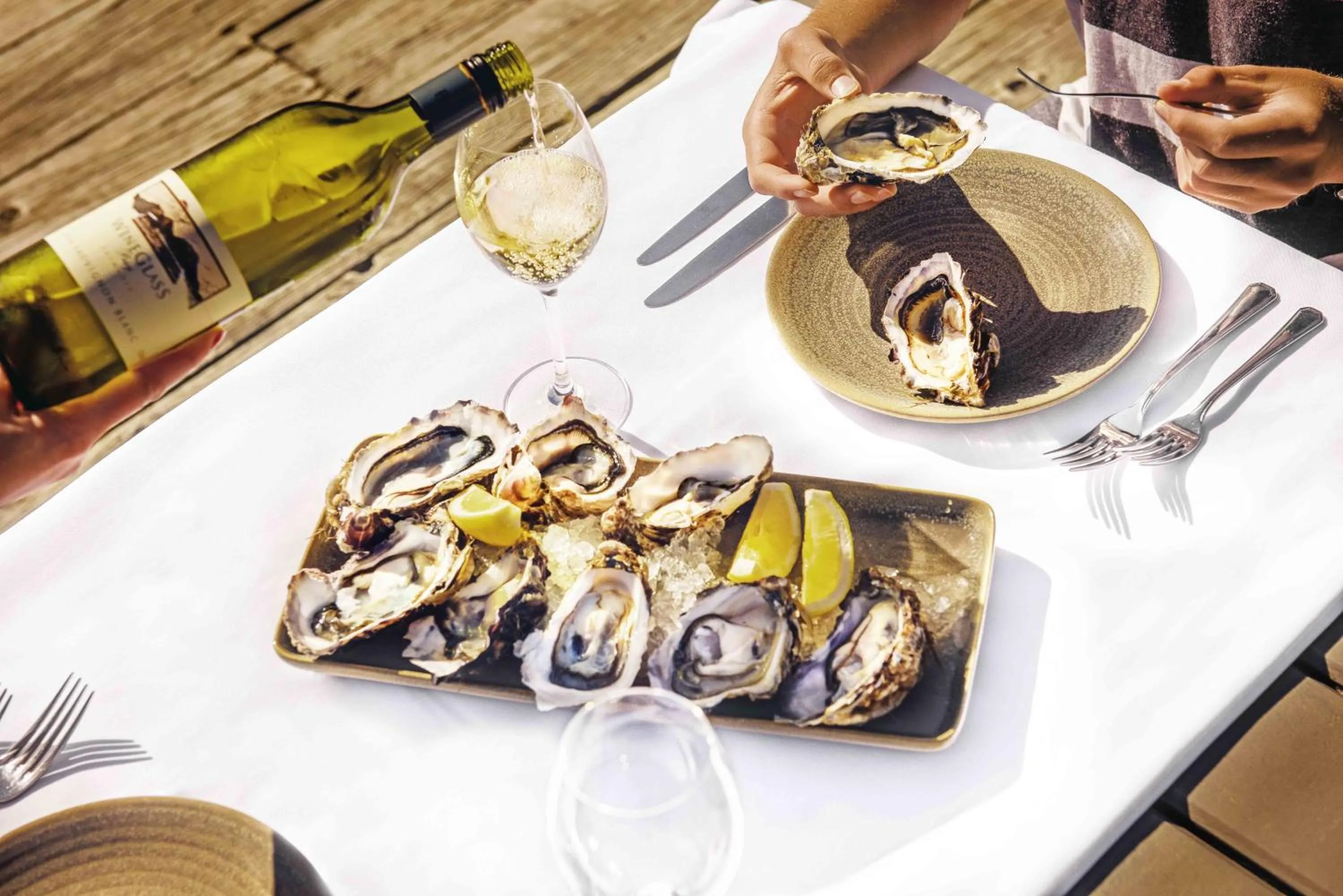Food close-up in Freycinet Lodge