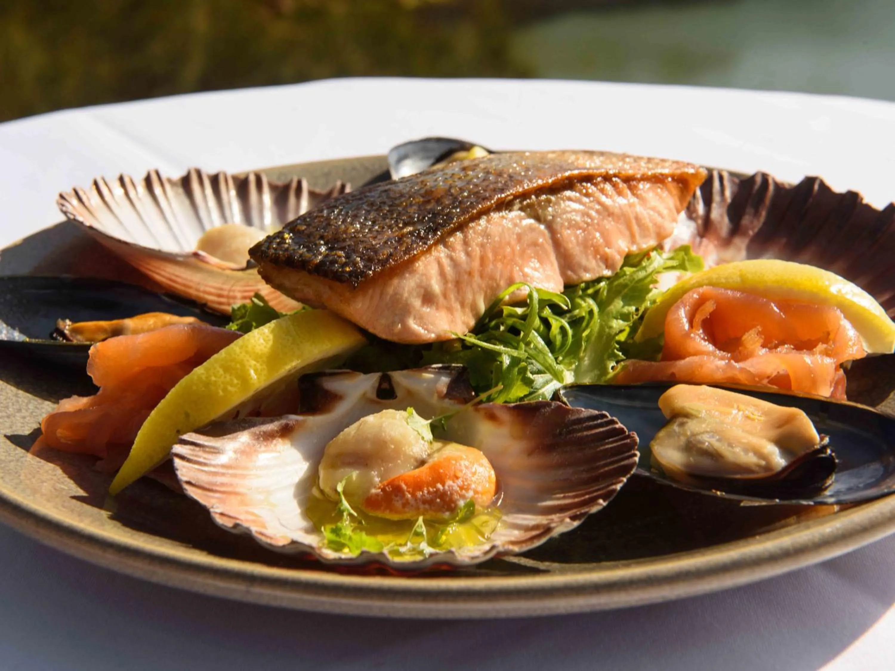 Food close-up in Freycinet Lodge