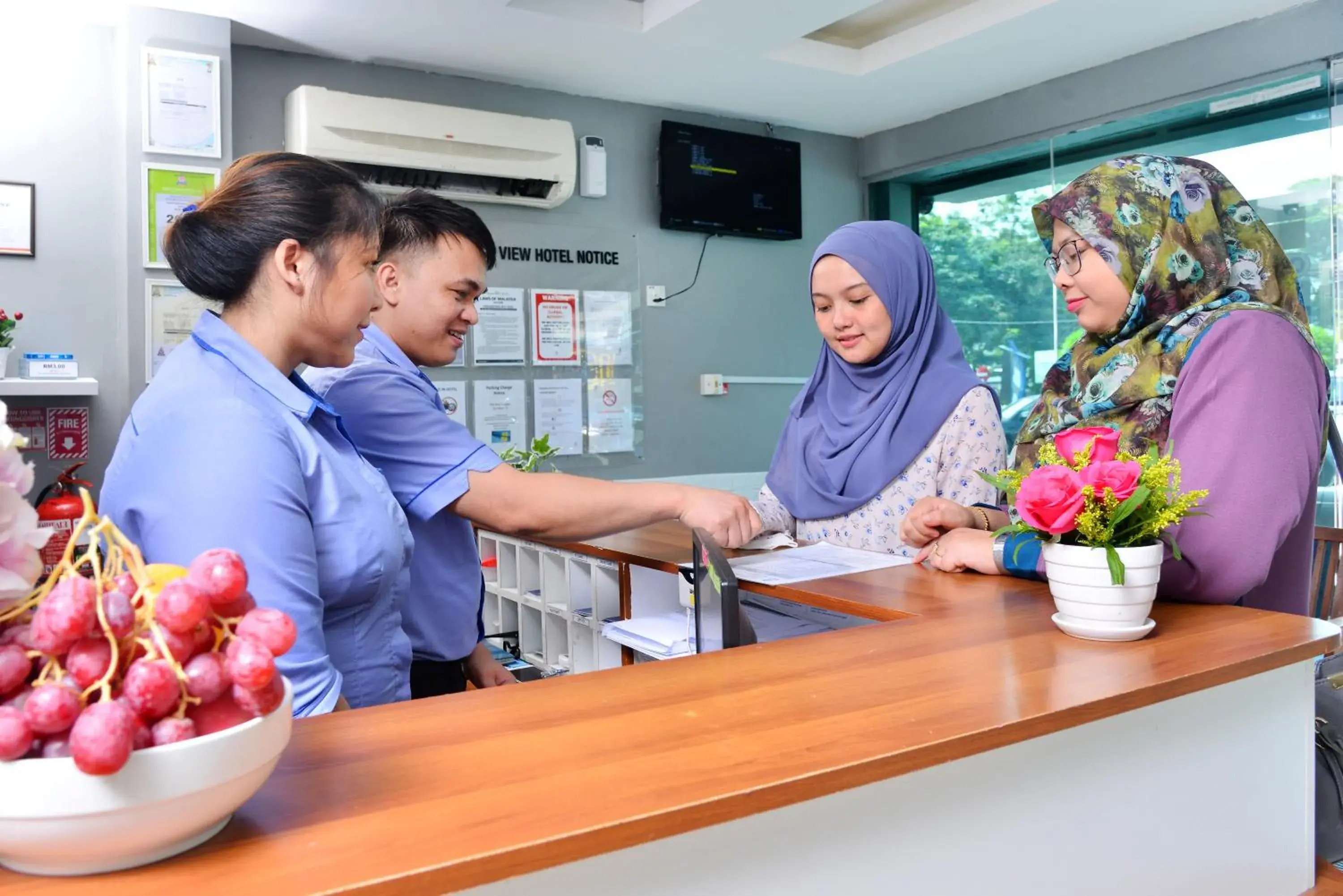 Staff in Best View Hotel Ss2 Petaling Jaya