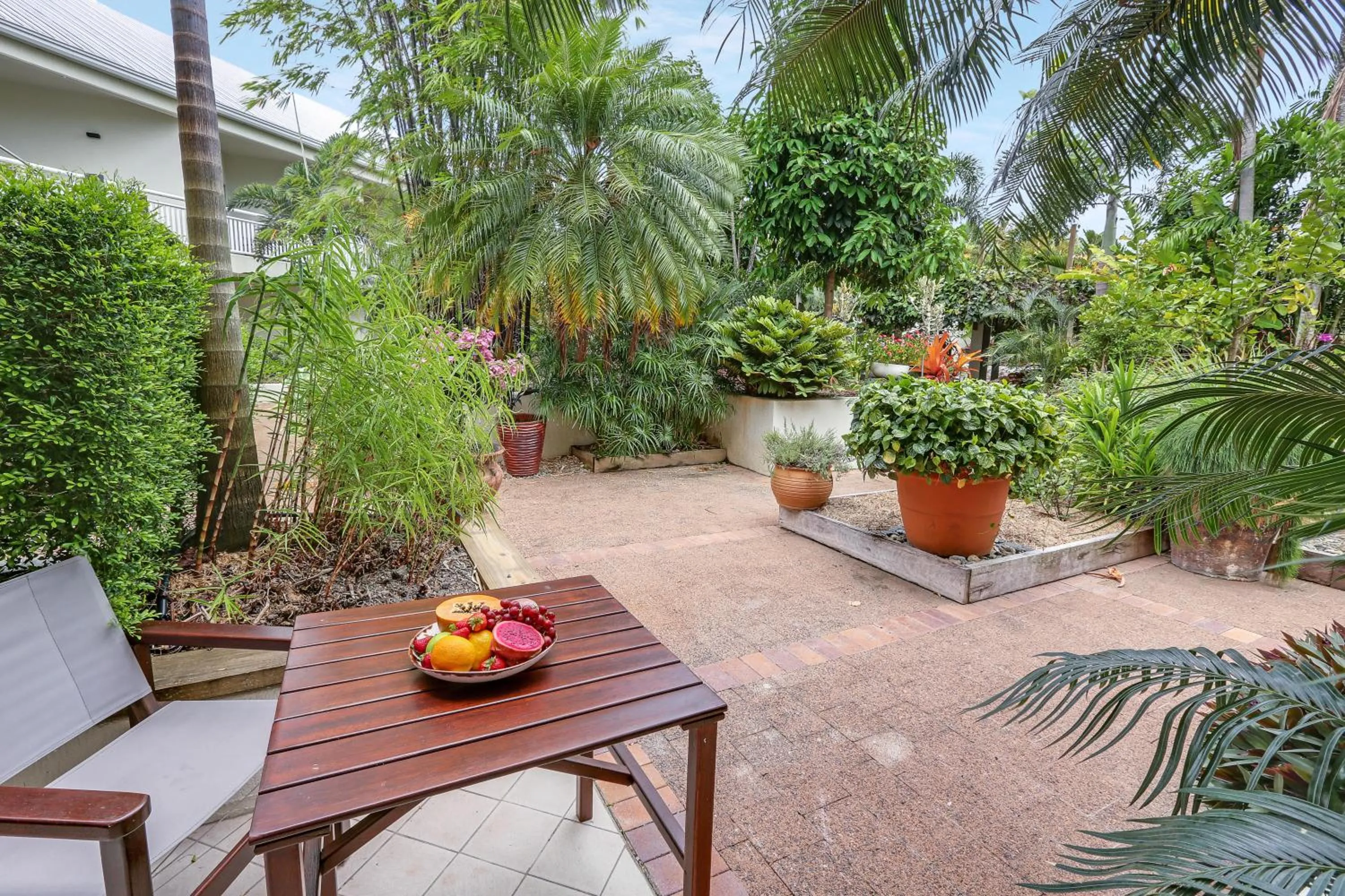 Garden in Shangri-La The Marina, Cairns