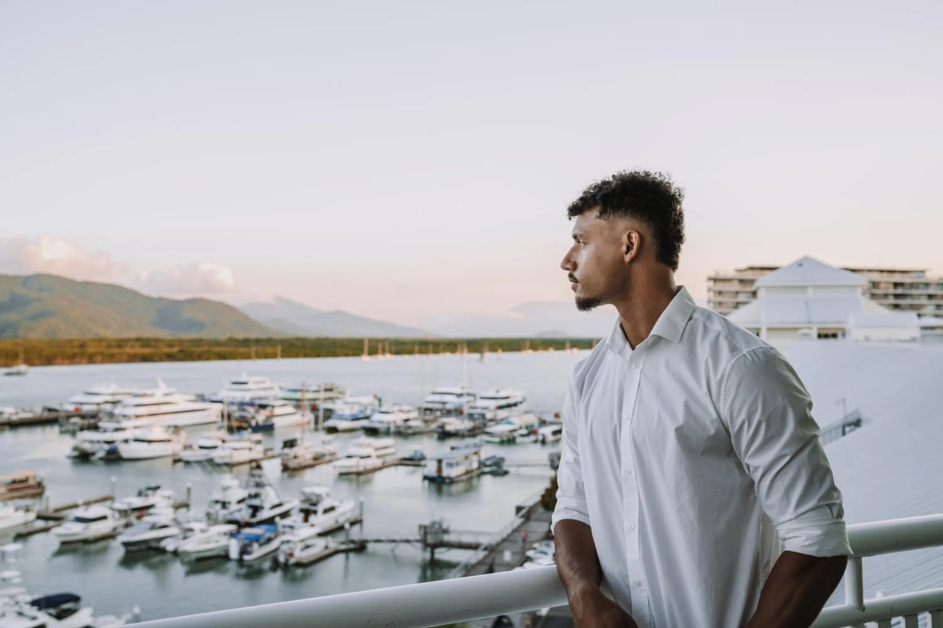 View (from property/room) in Shangri-La The Marina, Cairns