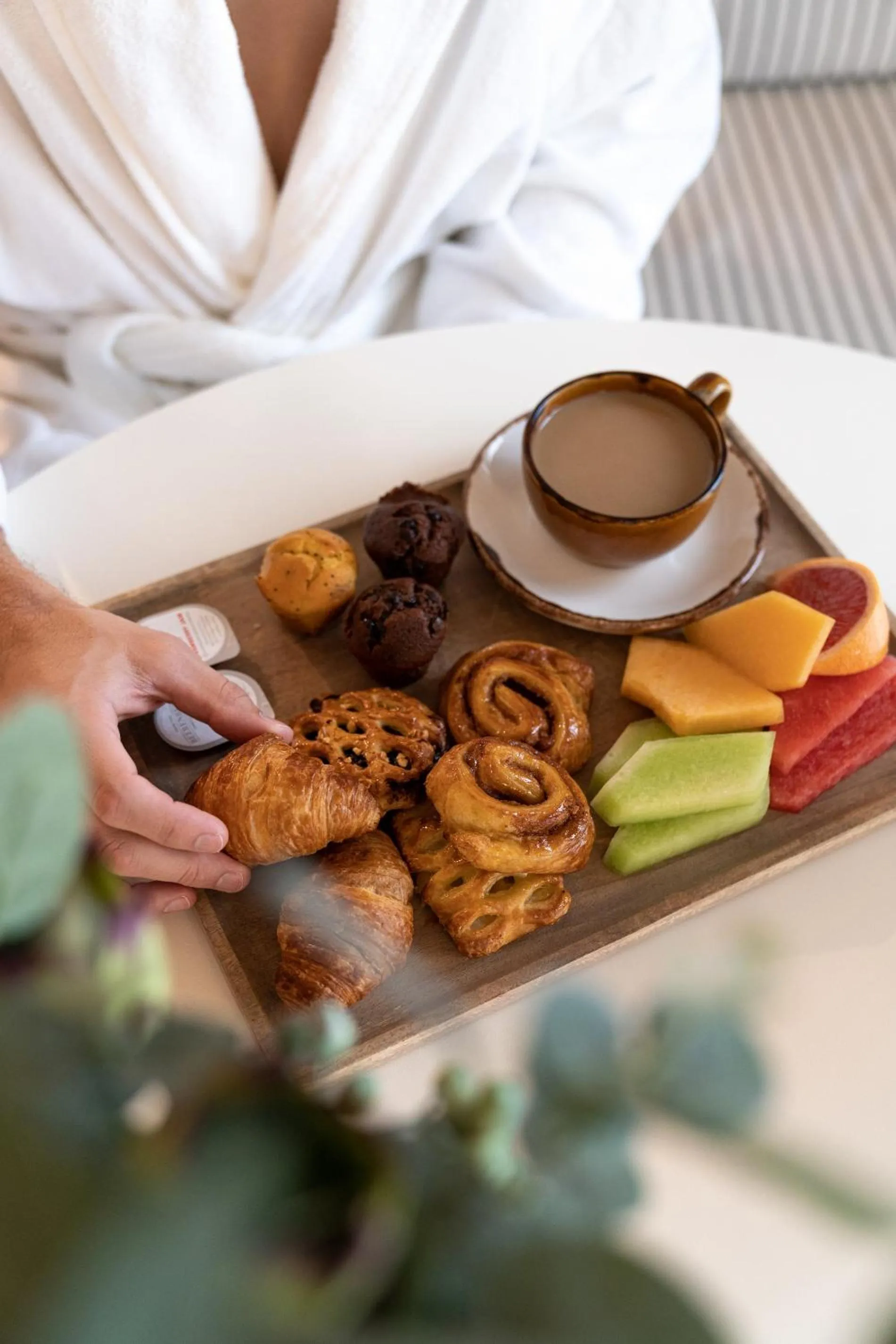 Food close-up in Shangri-La The Marina, Cairns