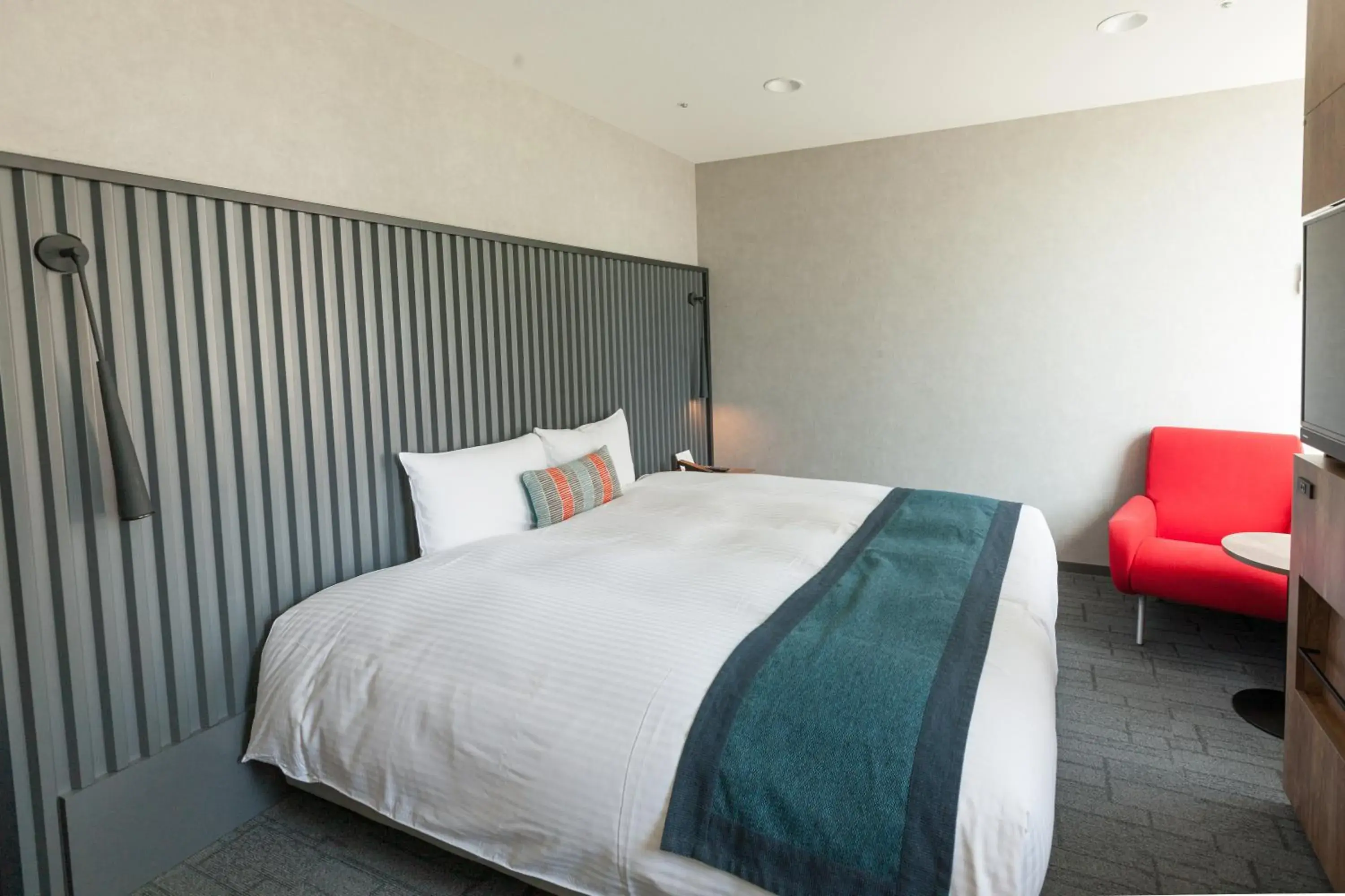 Bed in THE KNOT TOKYO Shinjuku Bed in THE KNOT TOKYO Shinjuku