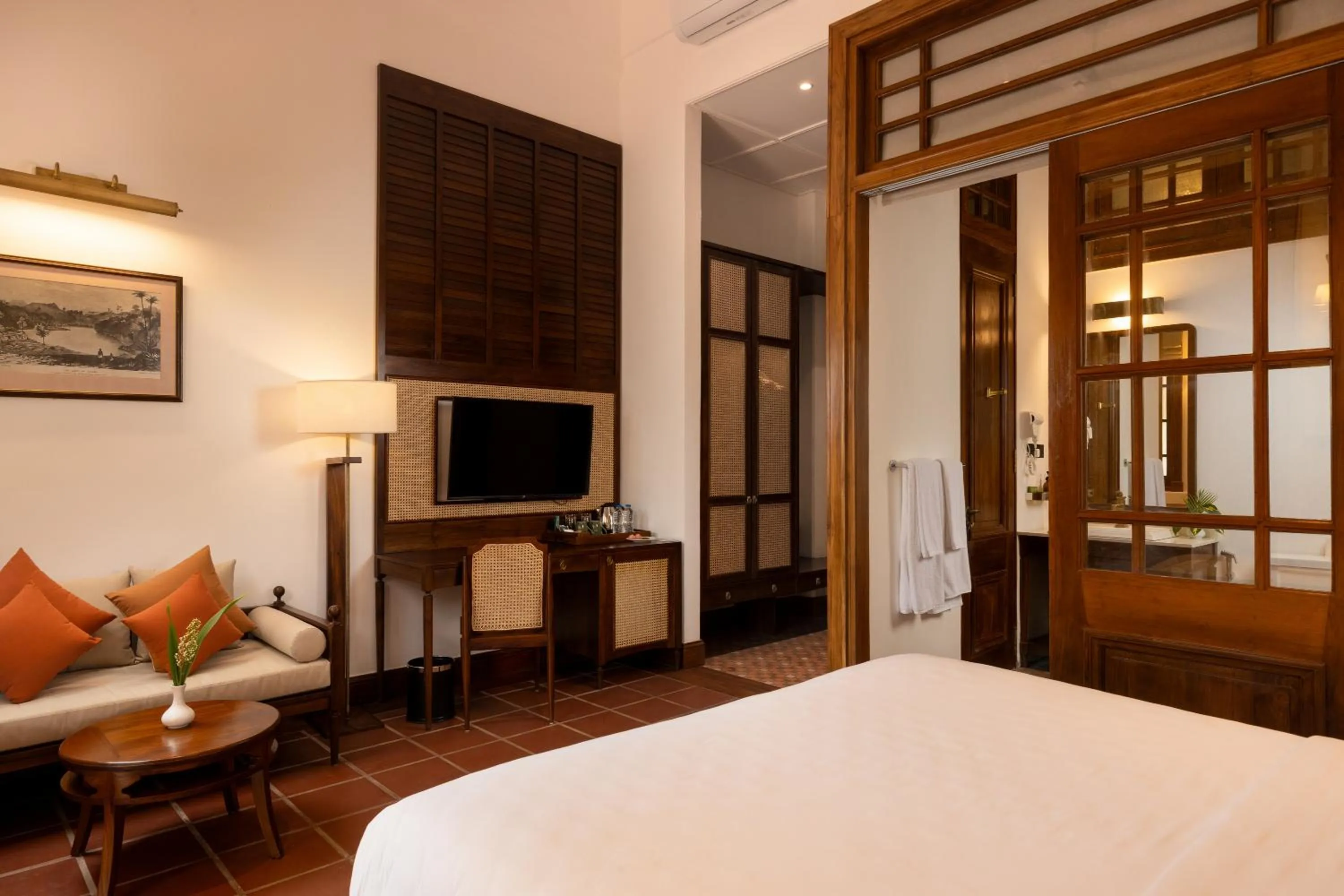 Bedroom, Bed in Hotel Suisse Kandy - Since 1890