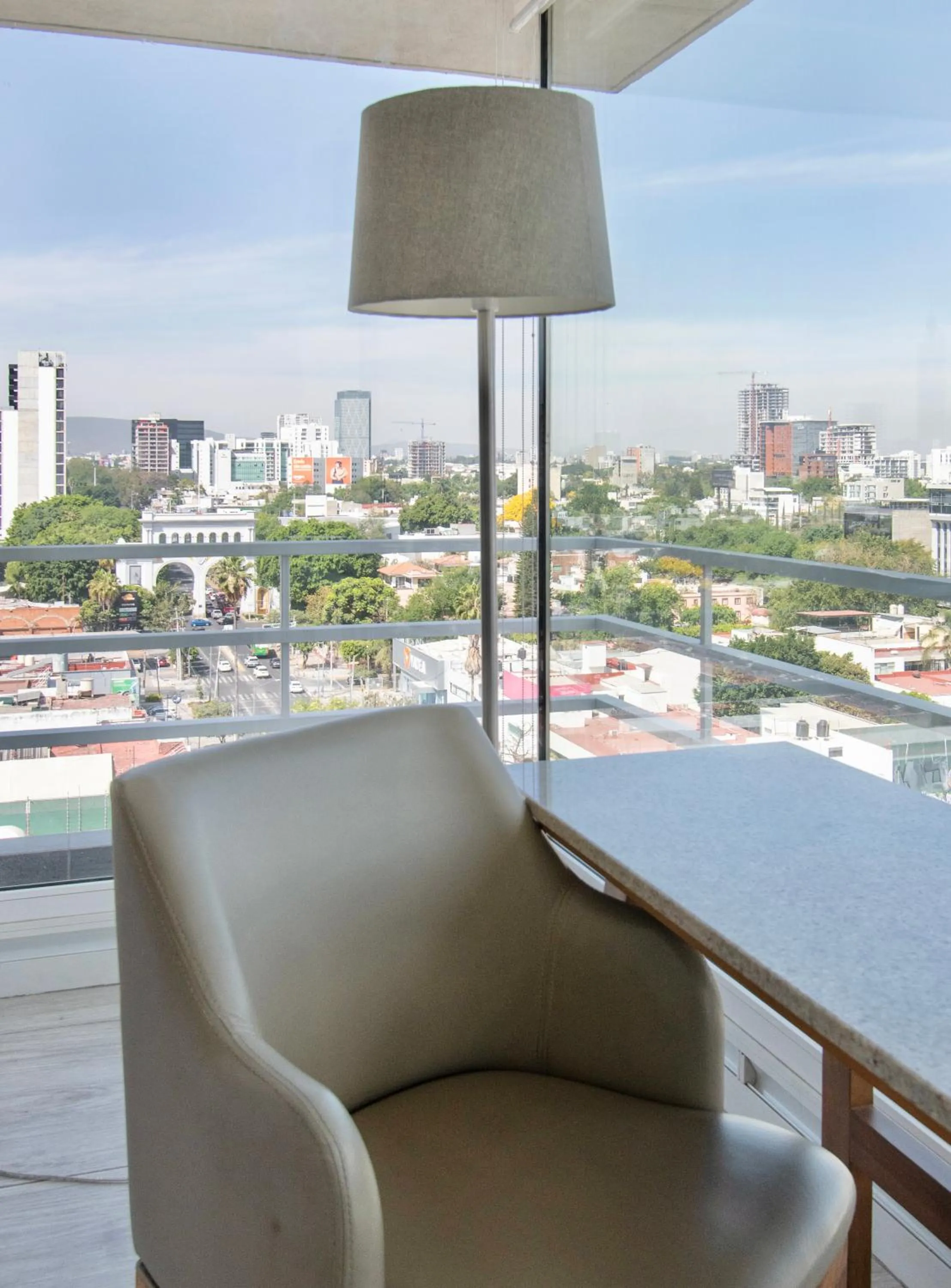 Seating area in Hotel Velvet Plaza