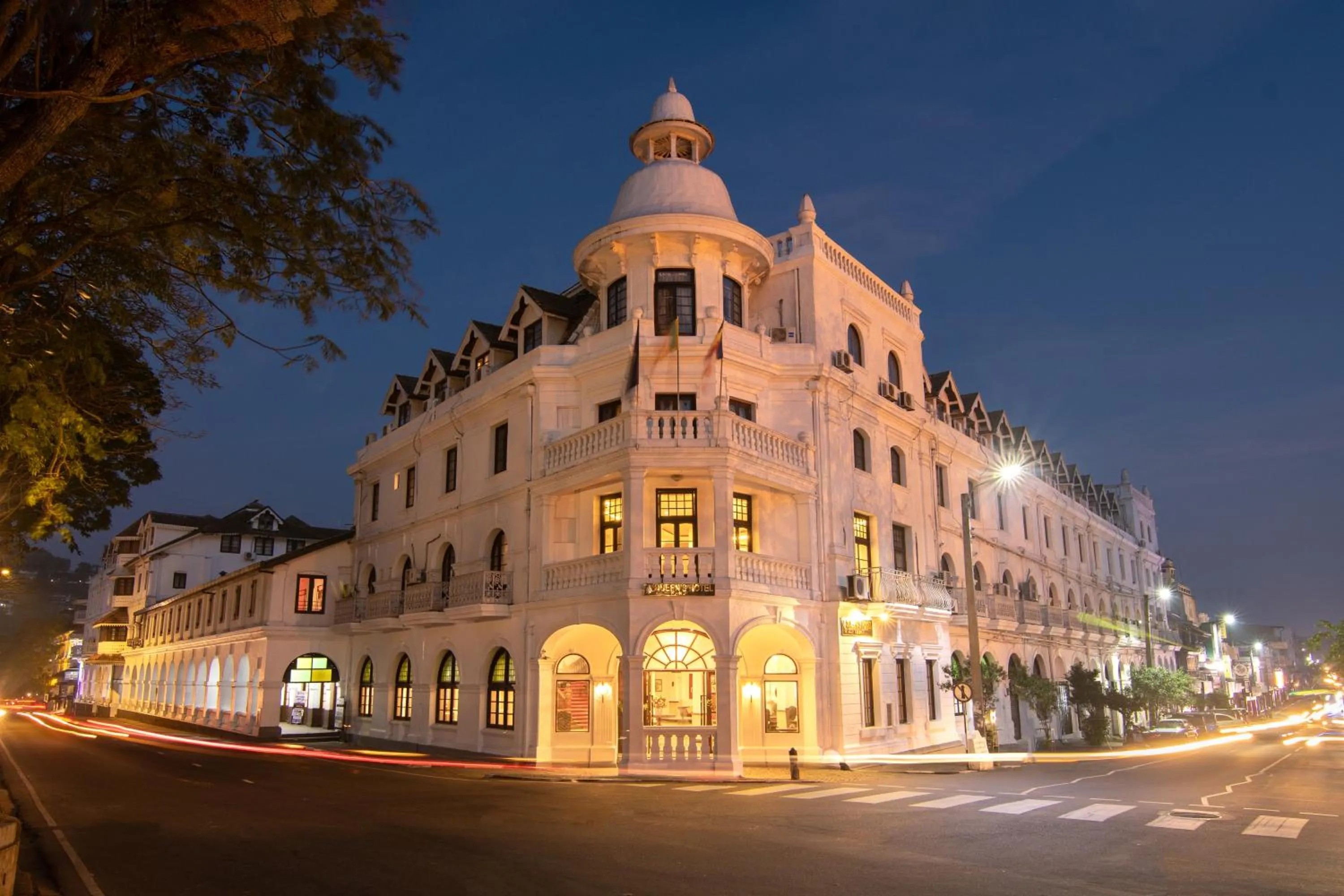 Night in Queen's Hotel Kandy - 160 Years of Heritage & Luxury