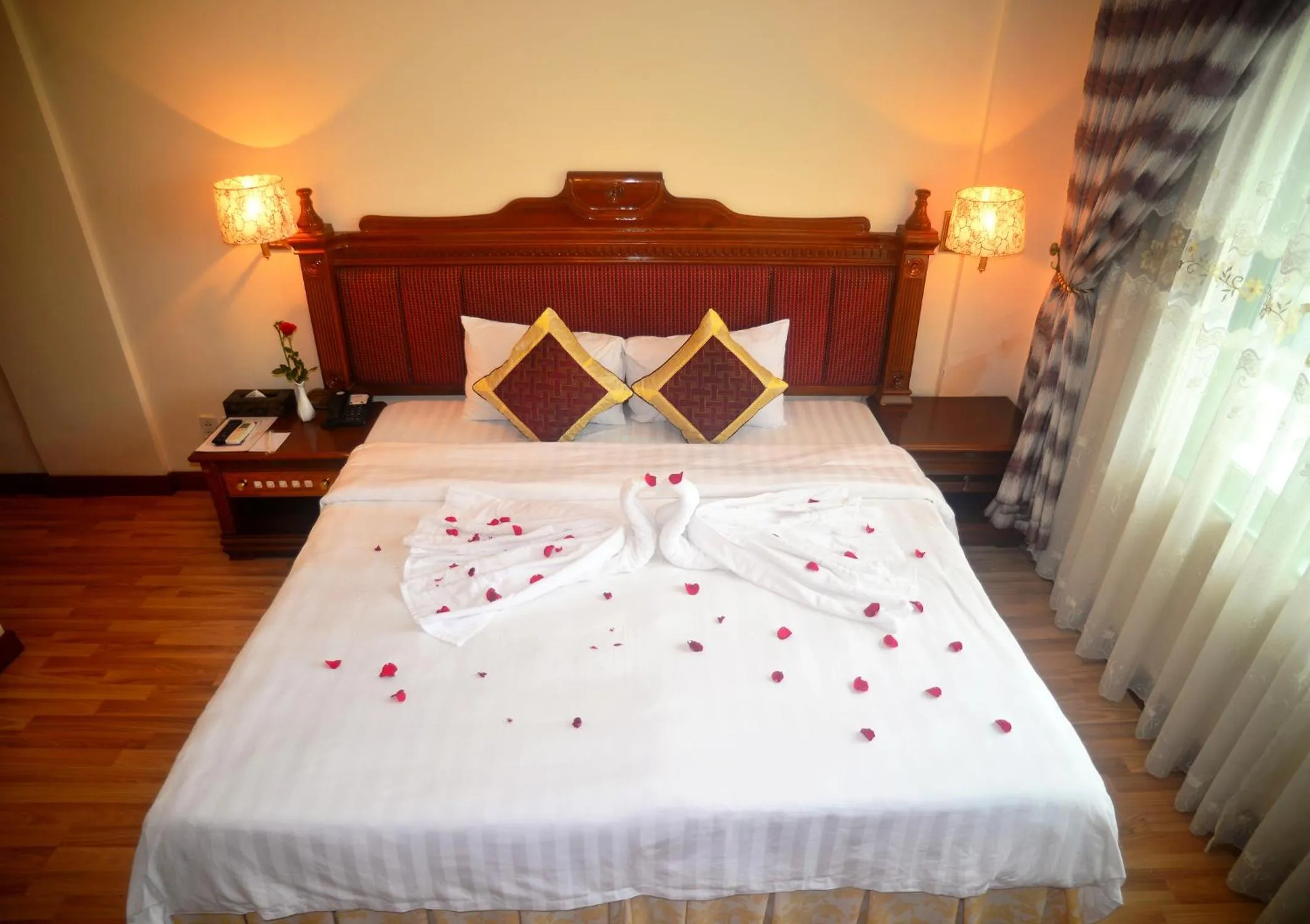 Bed in Central Hotel