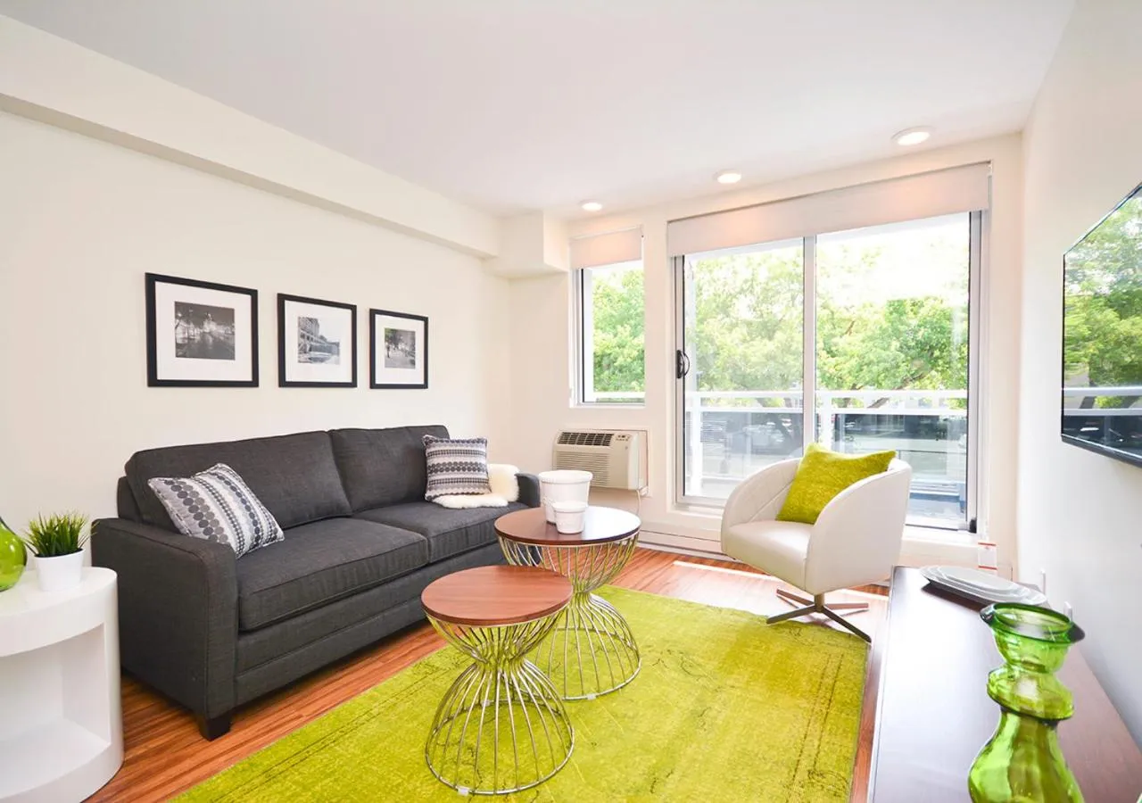 Living room in LIV Extended Stay