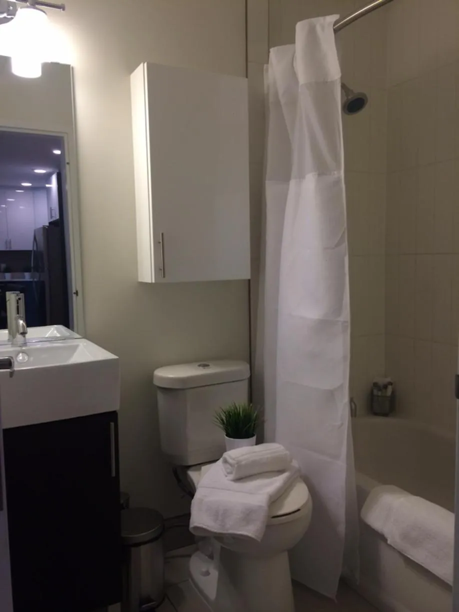 Bathroom in LIV Extended Stay
