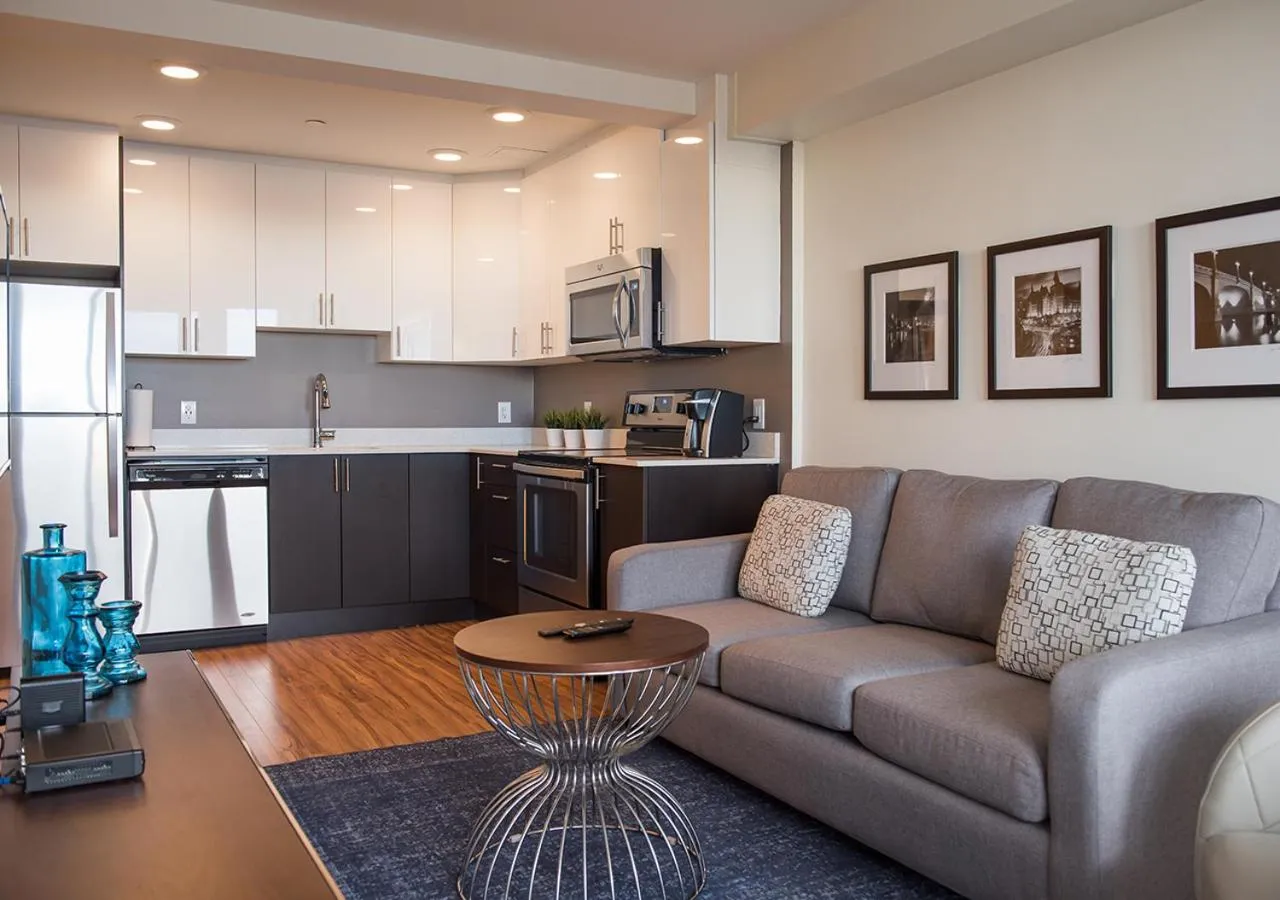 Living room in LIV Extended Stay