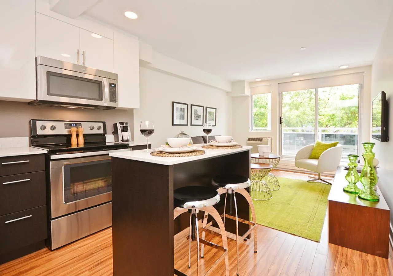 Living room in LIV Extended Stay