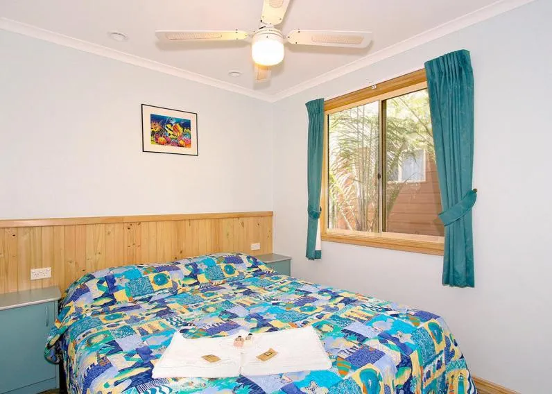 Bed in Lorikeet Holiday Park