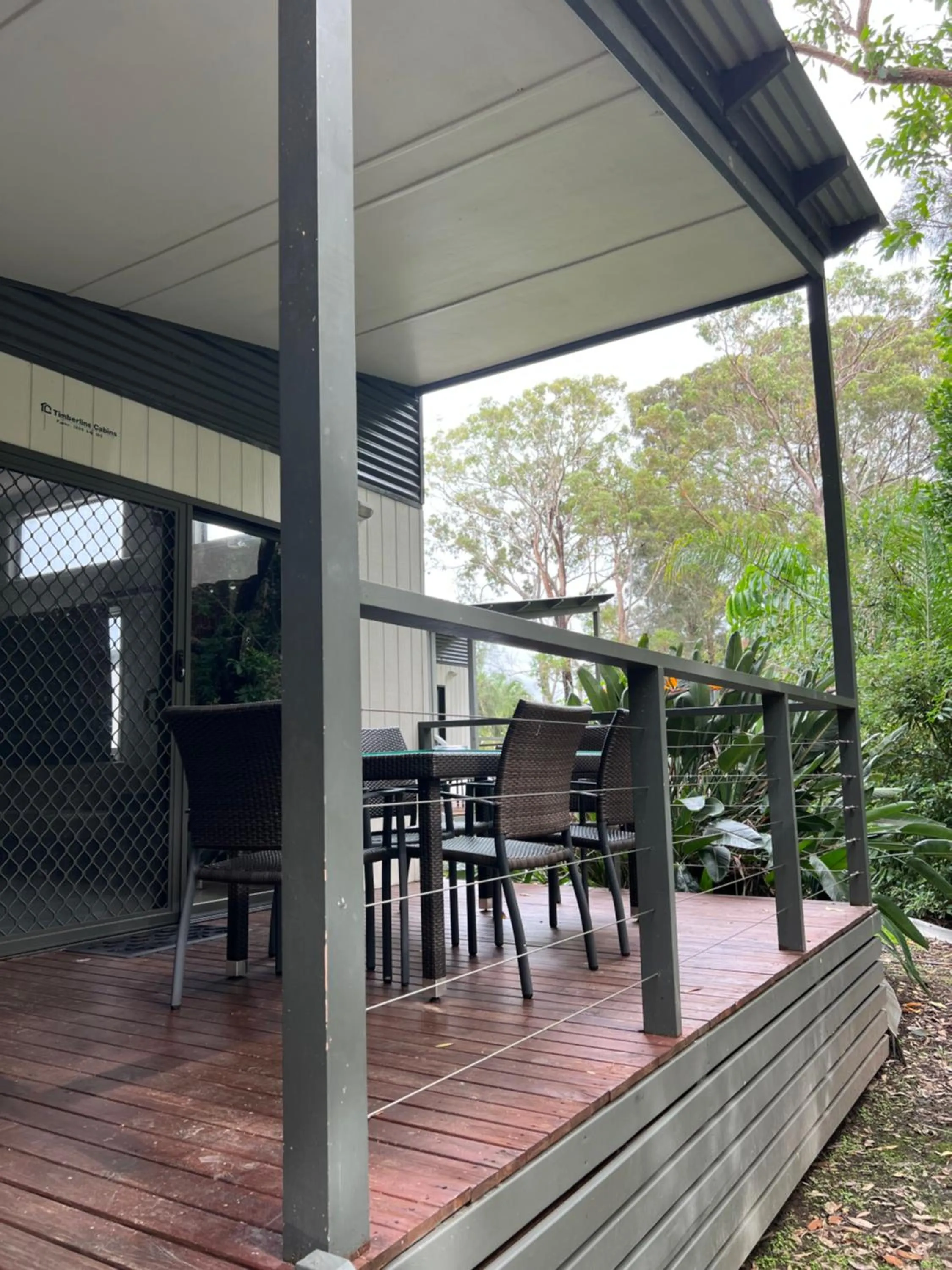 Balcony/Terrace in Lorikeet Holiday Park