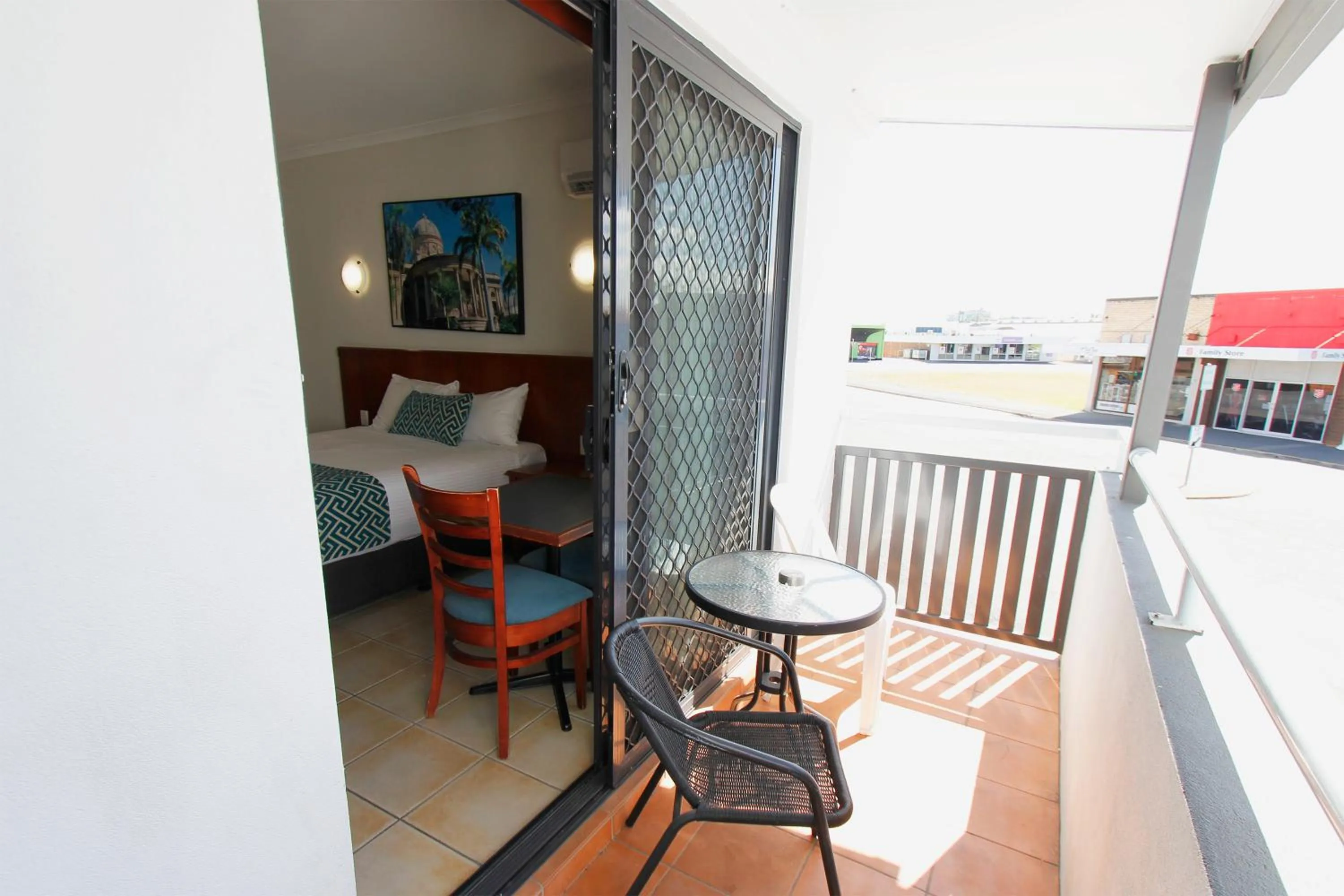 Balcony/Terrace in Coffee House Apartment Motel