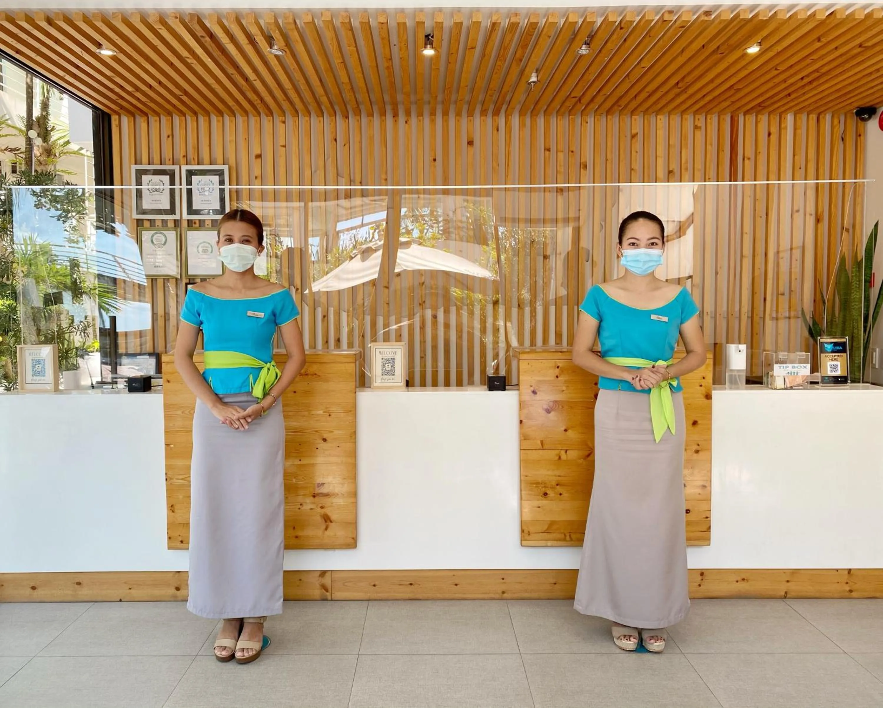 Lobby or reception in Jony's Beach Resort