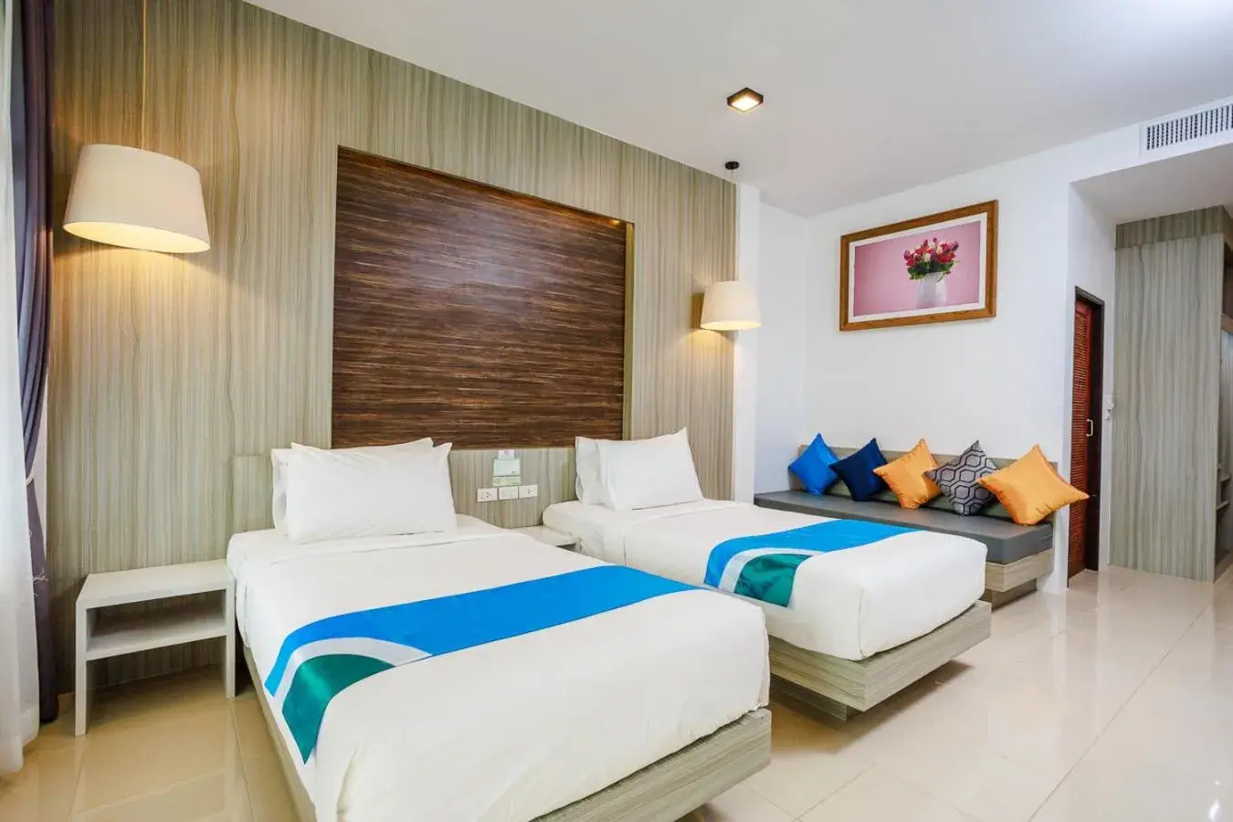 Property building, Bed in Ao Nang Baan Suan Resort Property building, Bed in Ao Nang Baan Suan Resort
